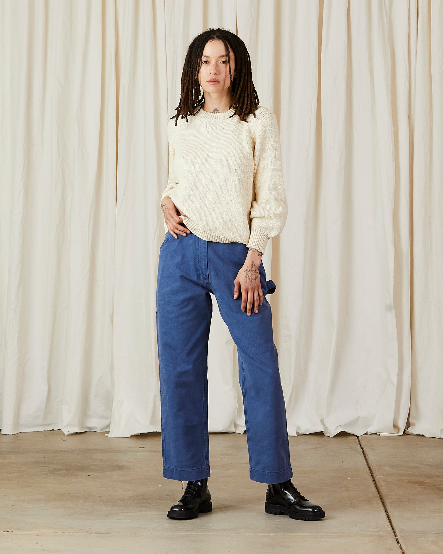 SAMPLE - PAINTER PANT - FADED INDIGO