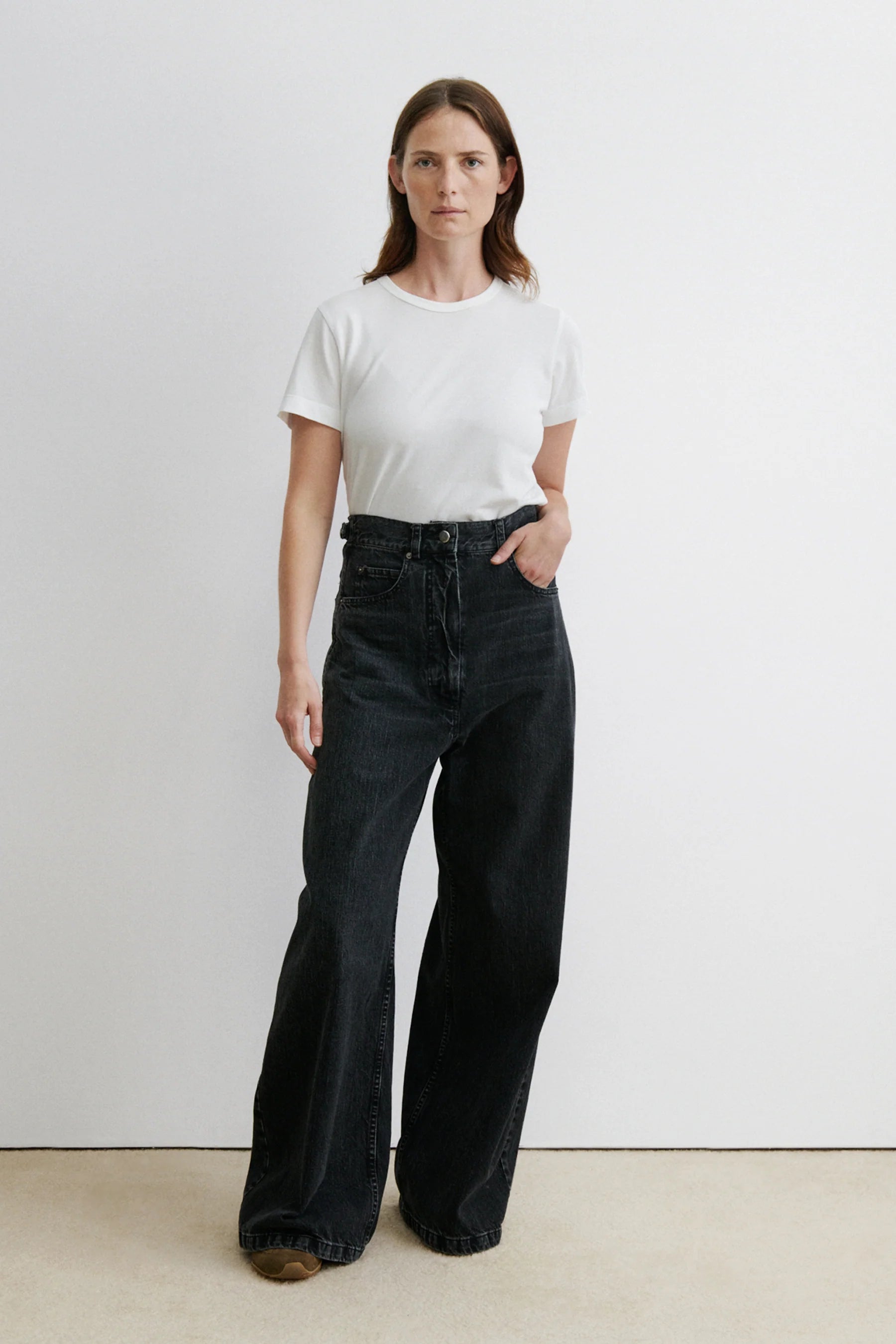 DERO PANT - WASHED SALINAS DENIM - BLACK
