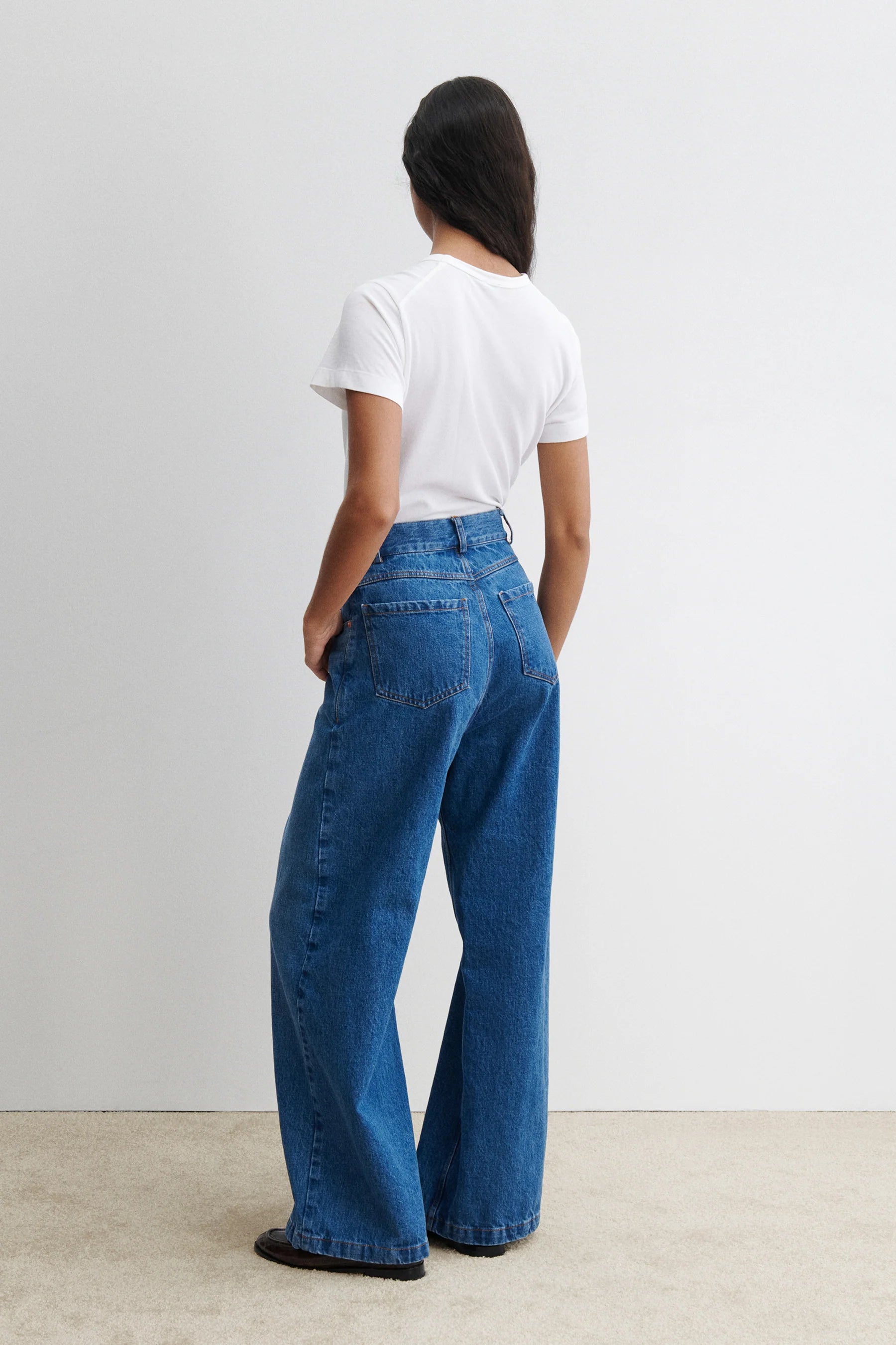 AYO PANT - WASHED MISSION DENIM - COOL INDIGO