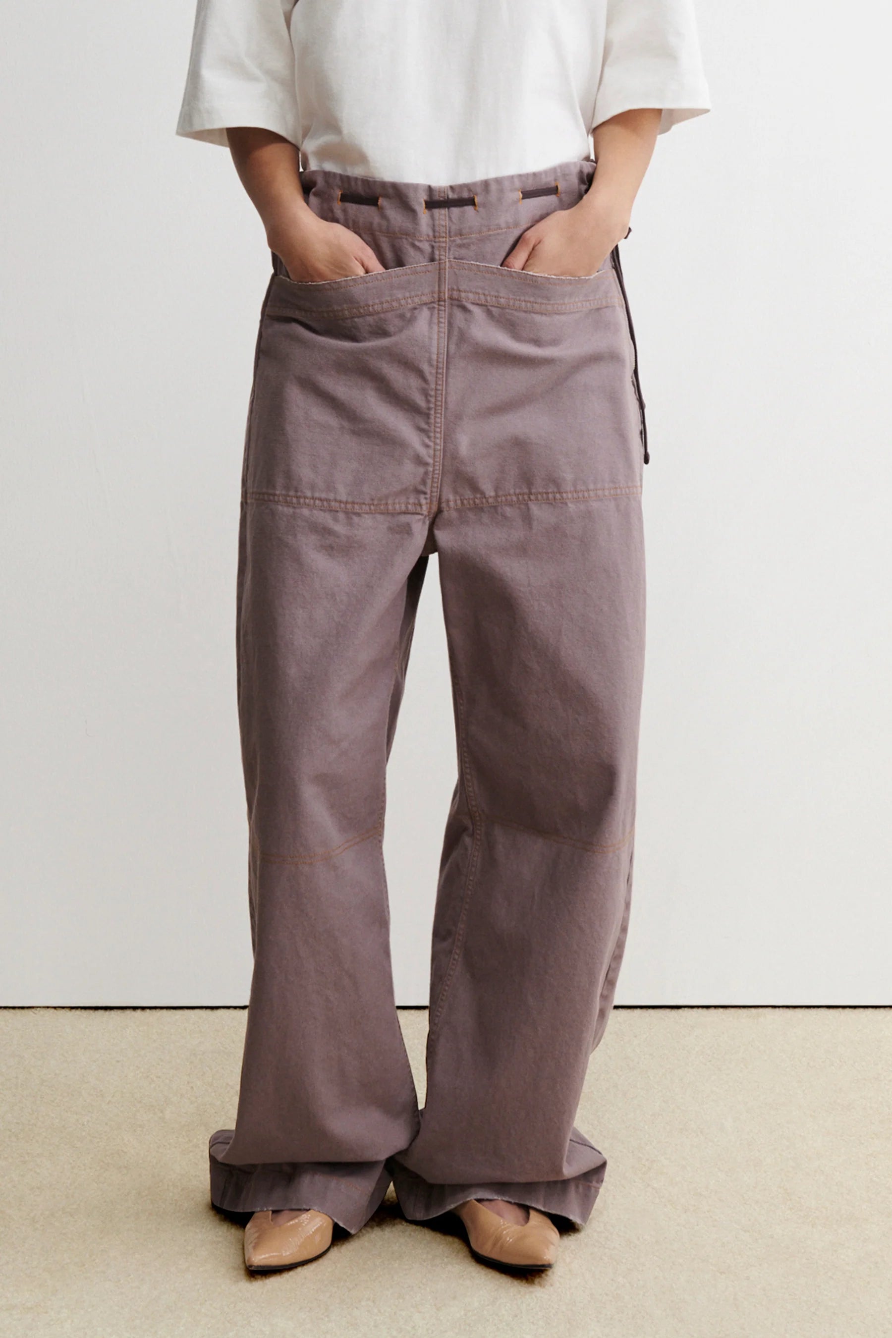 SESSAN PANT - MAUVE