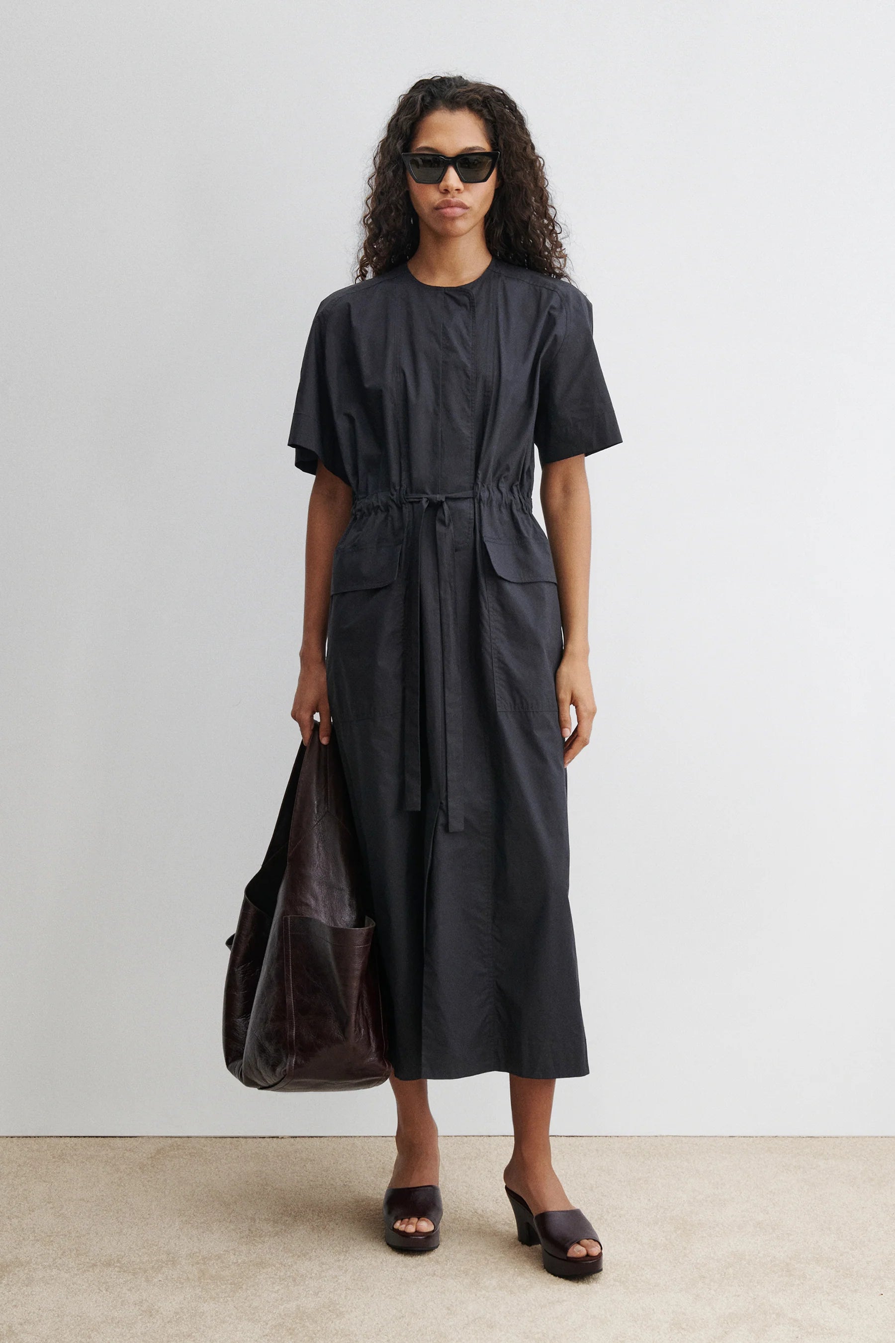 RAMSES DRESS - BLACK