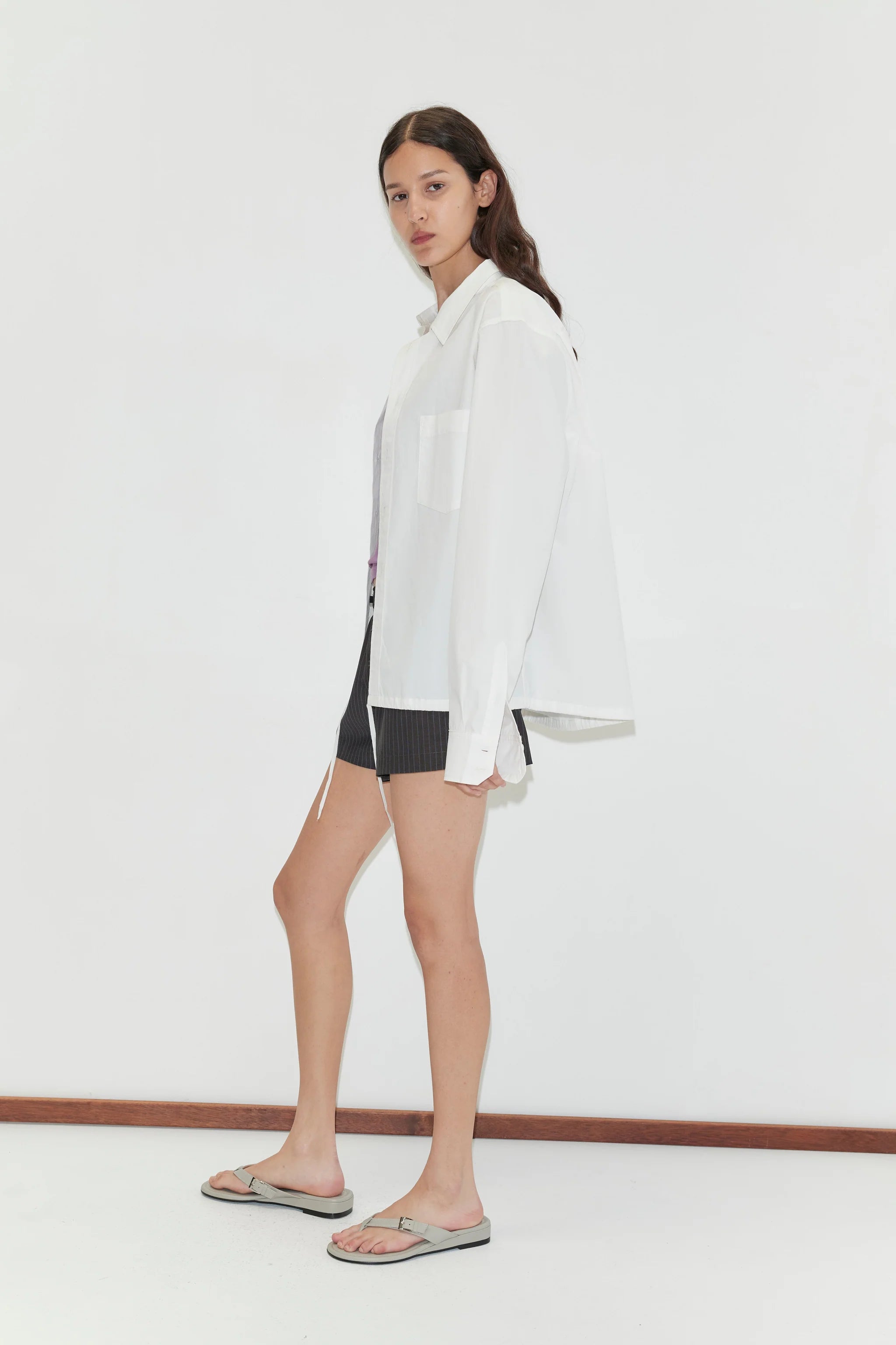 STAND SHIRT - WHITE
