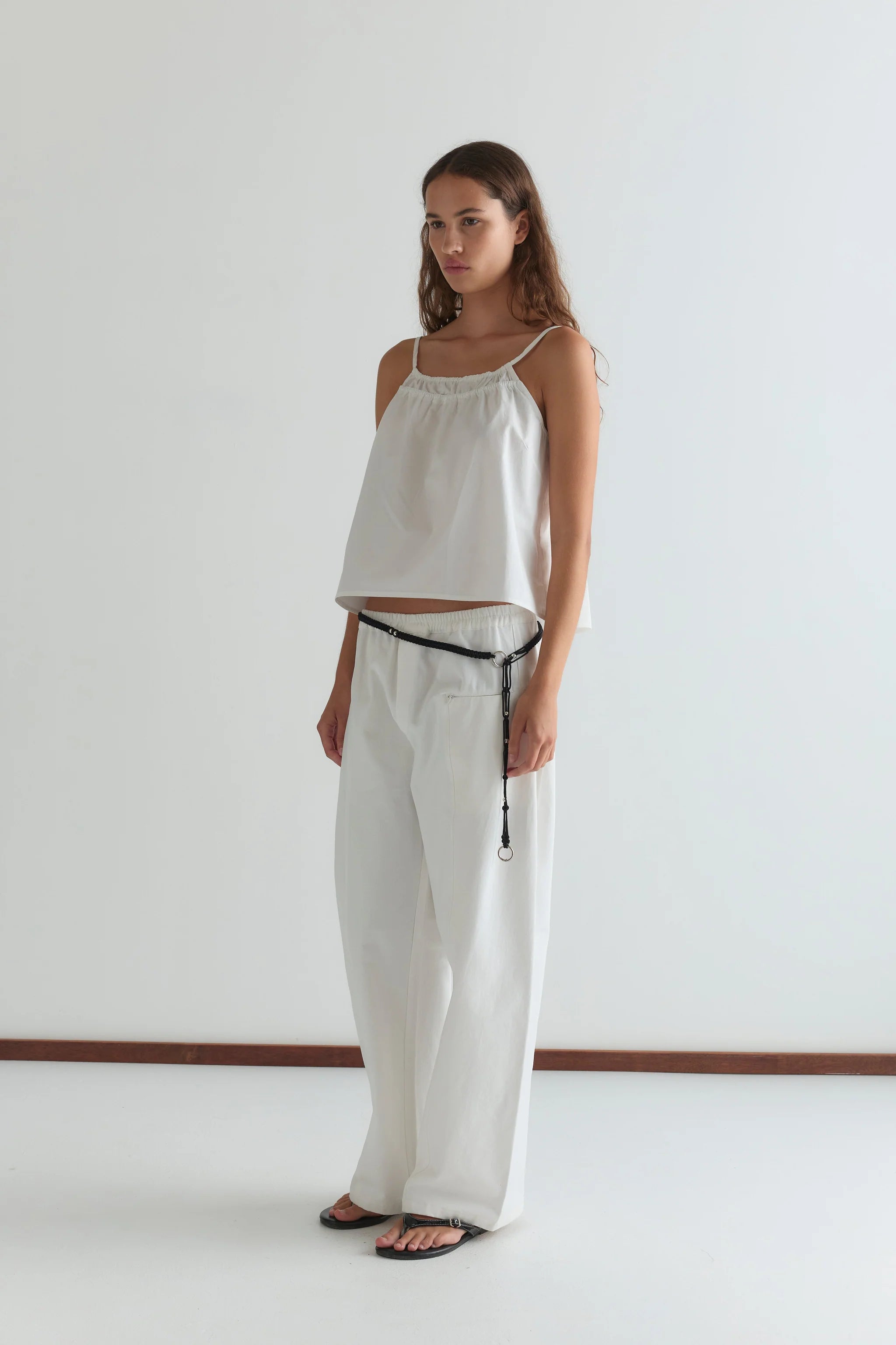 DOUBLE LAYER TOP - WHITE