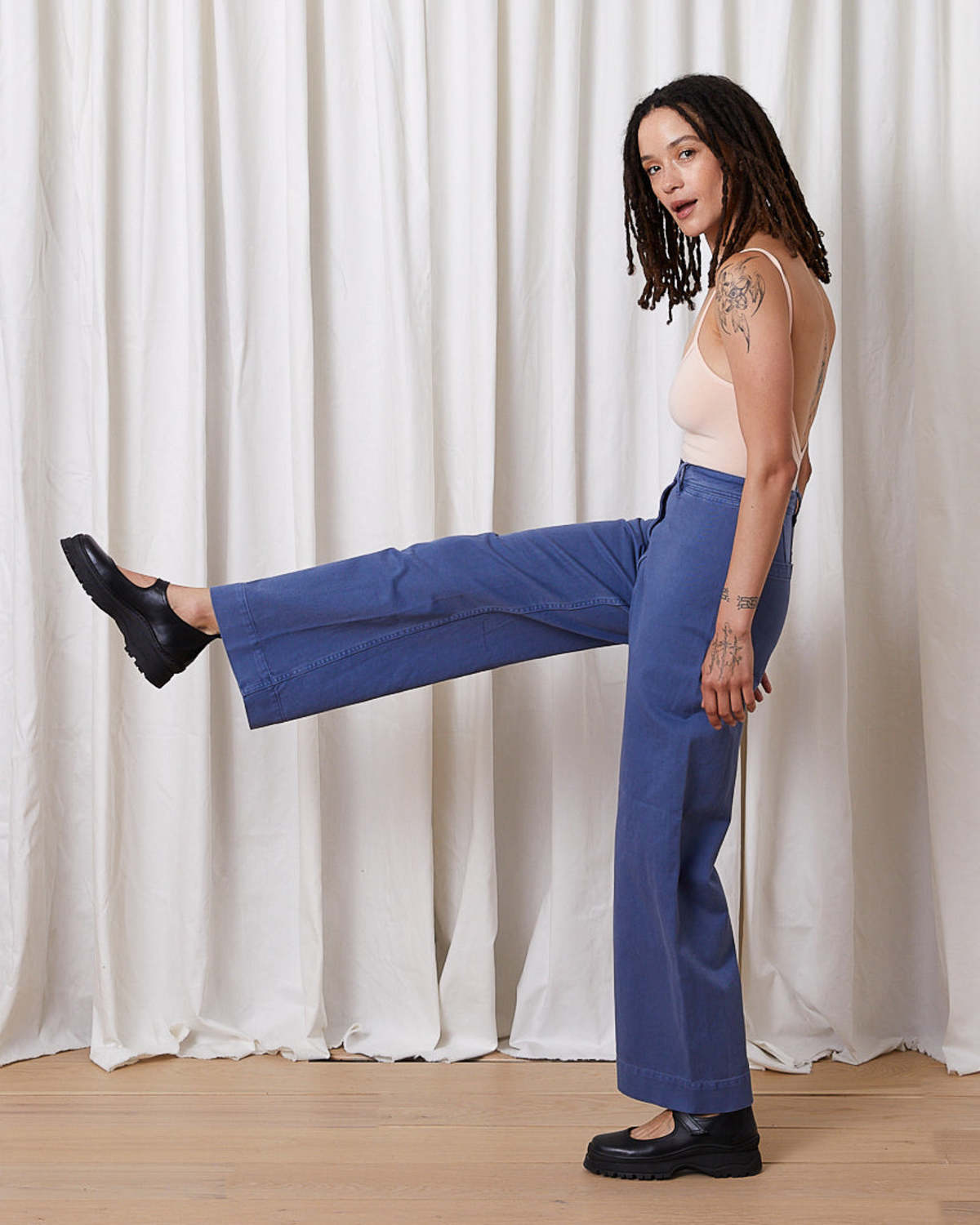 SAMPLE - SAILOR PANT - CHOCOLATE CORDUROY