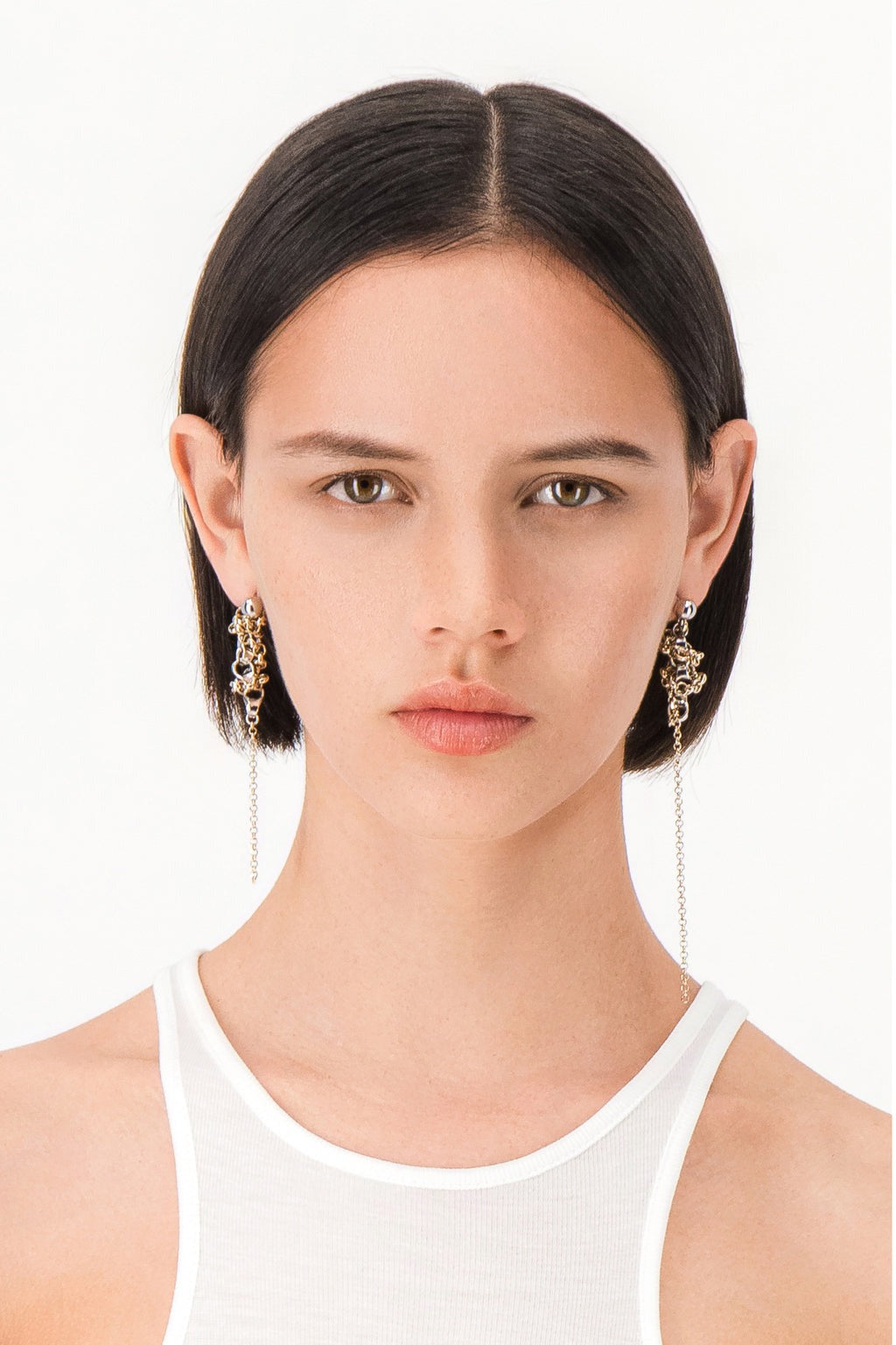 BELLA EARRINGS - GOLD & PALLADIUM