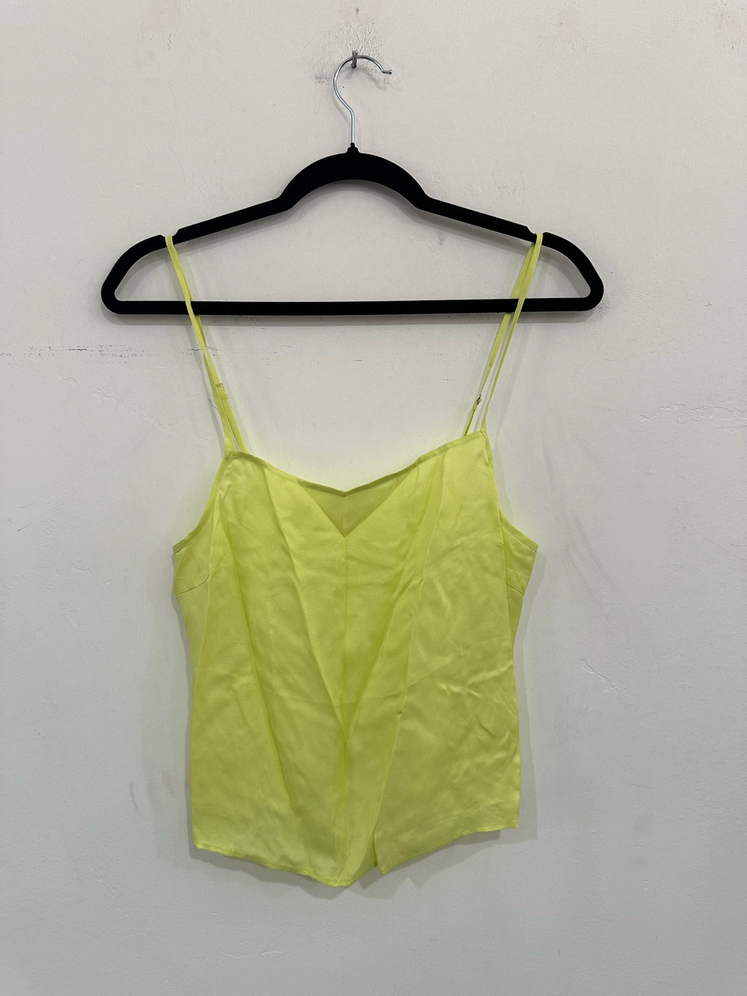 SAMPLE - CUPRO SLIP TOP - YELLOW