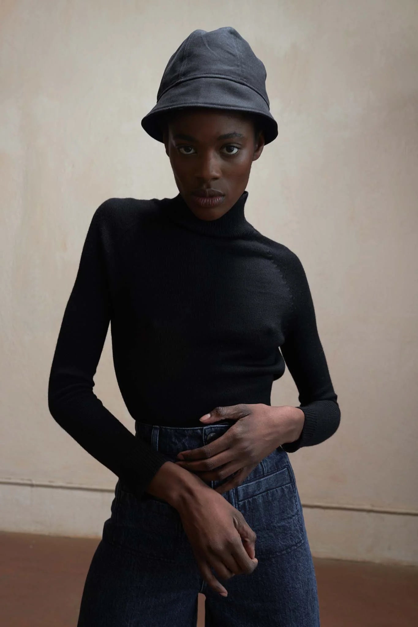 BETTY LOU HAT - NOIR