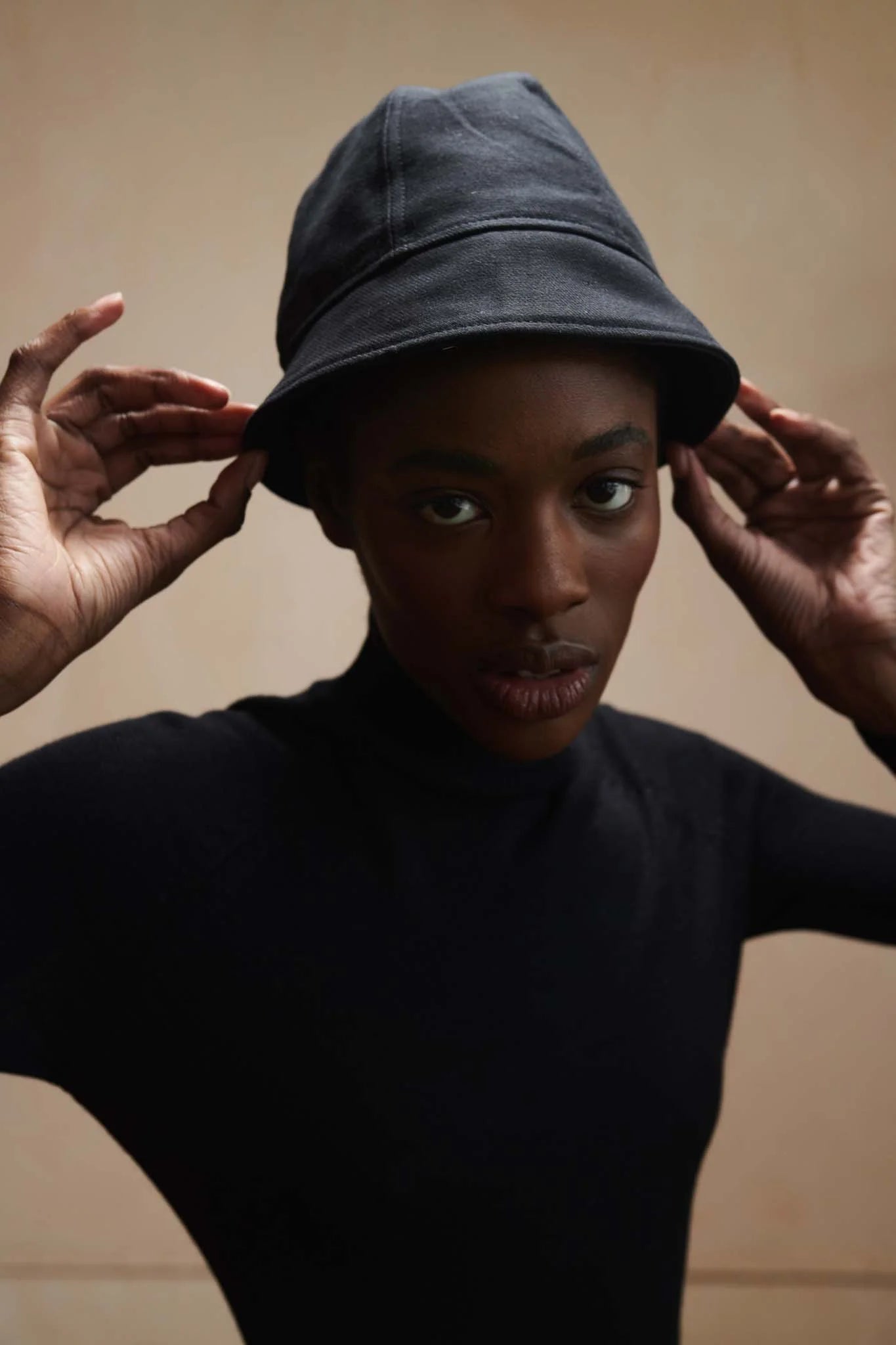BETTY LOU HAT - NOIR