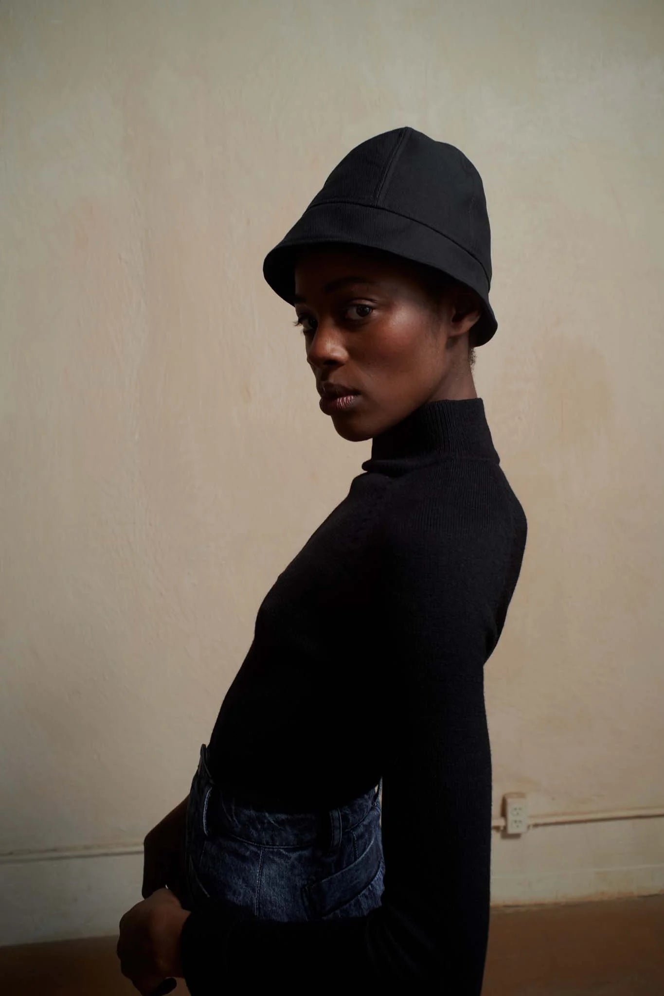 BETTY LOU HAT - NOIR