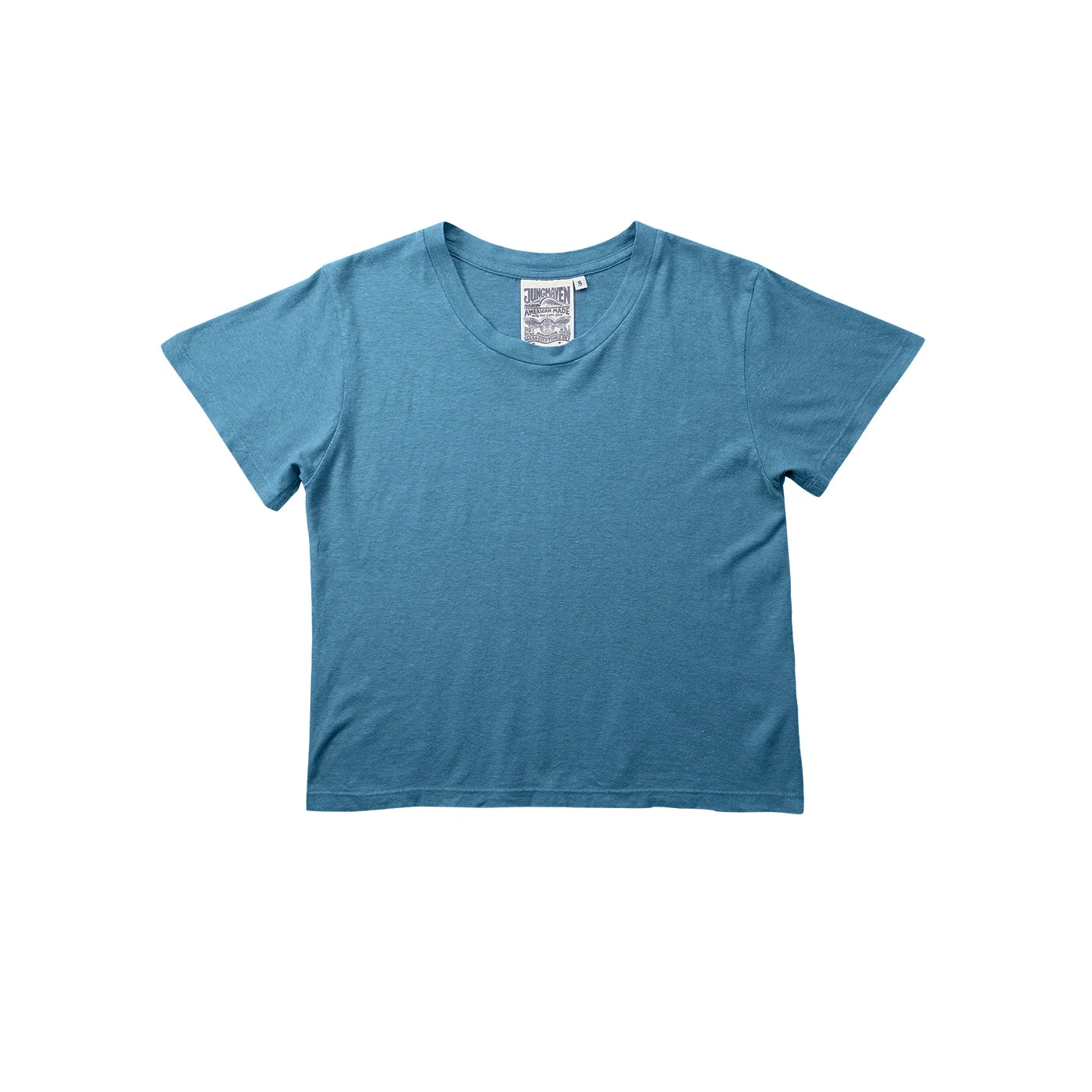 CROPPED LOREL TEE - BLUE HEAVEN