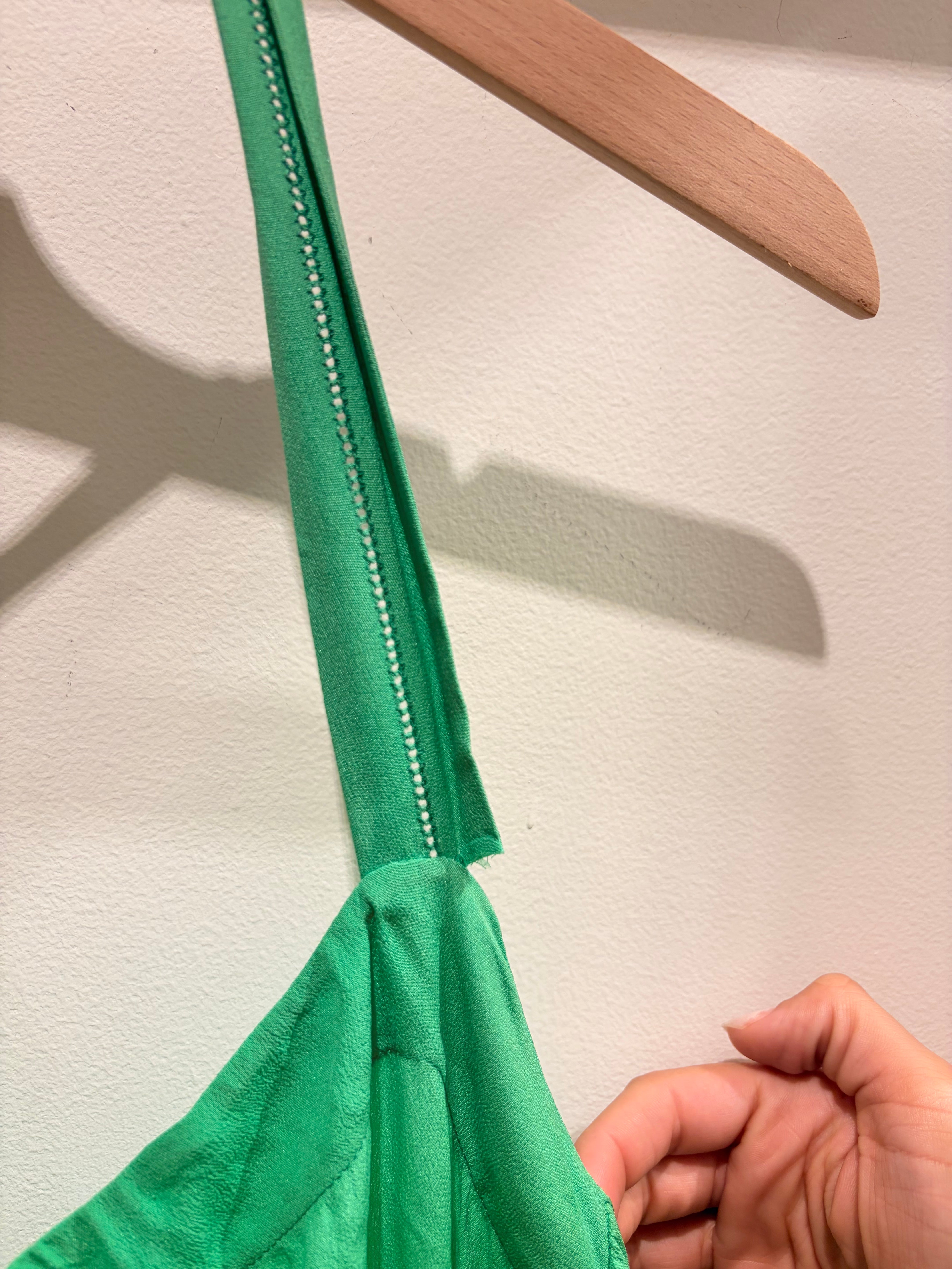 RACHEL COMEY - DAJE DRESS - JADE (DAMAGED)