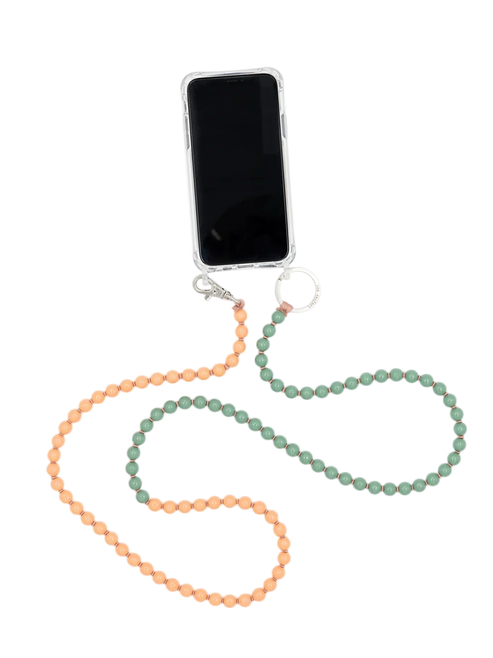 HANDYKETTE PHONE NECKLACE - LAX/SALVIA DUO