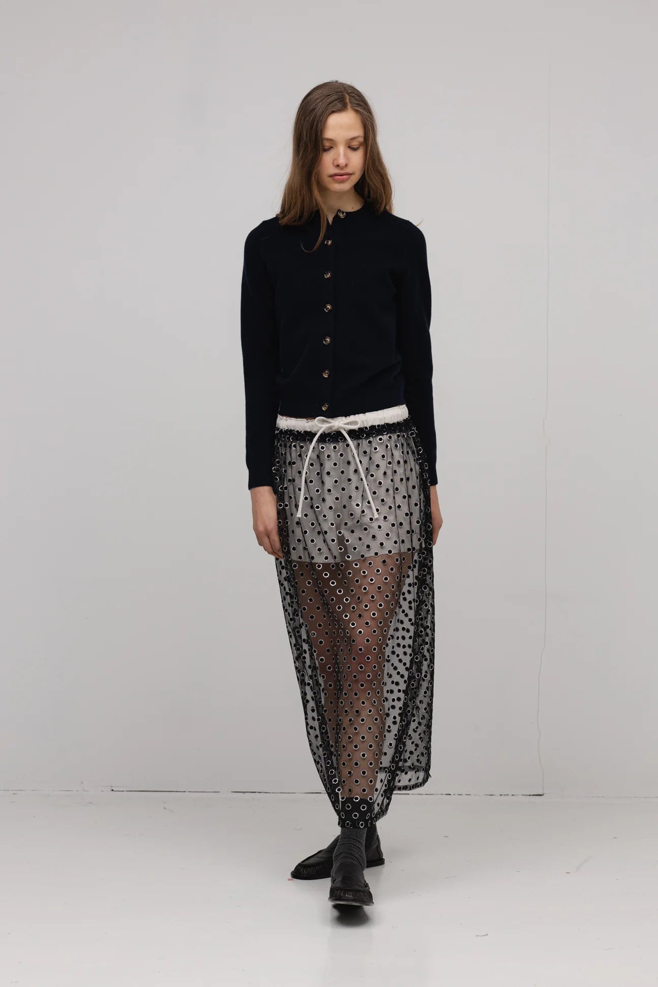 SPARKLE SKIRT - BLACK