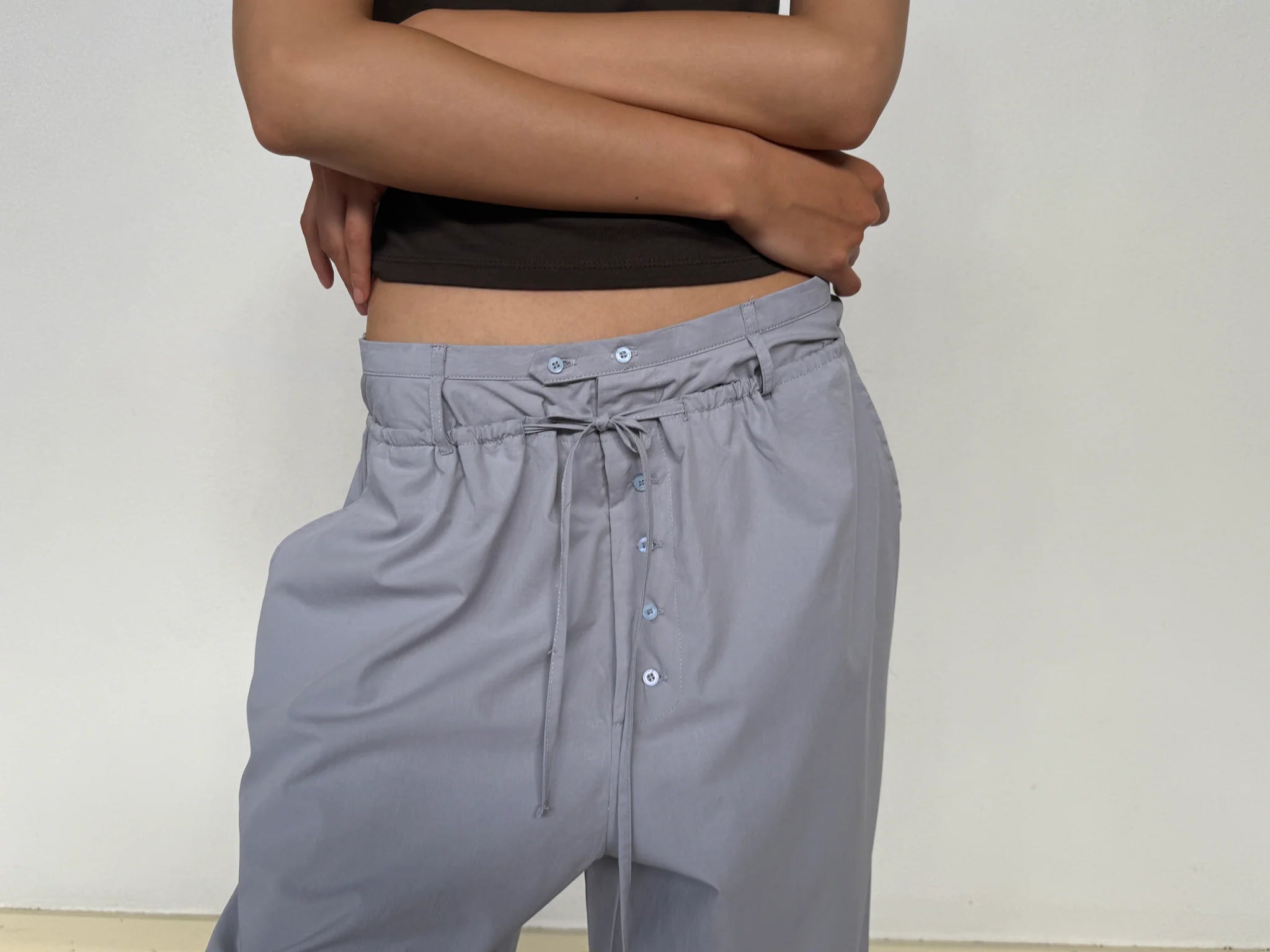TWO BAND PANT - CORNFLOWER
