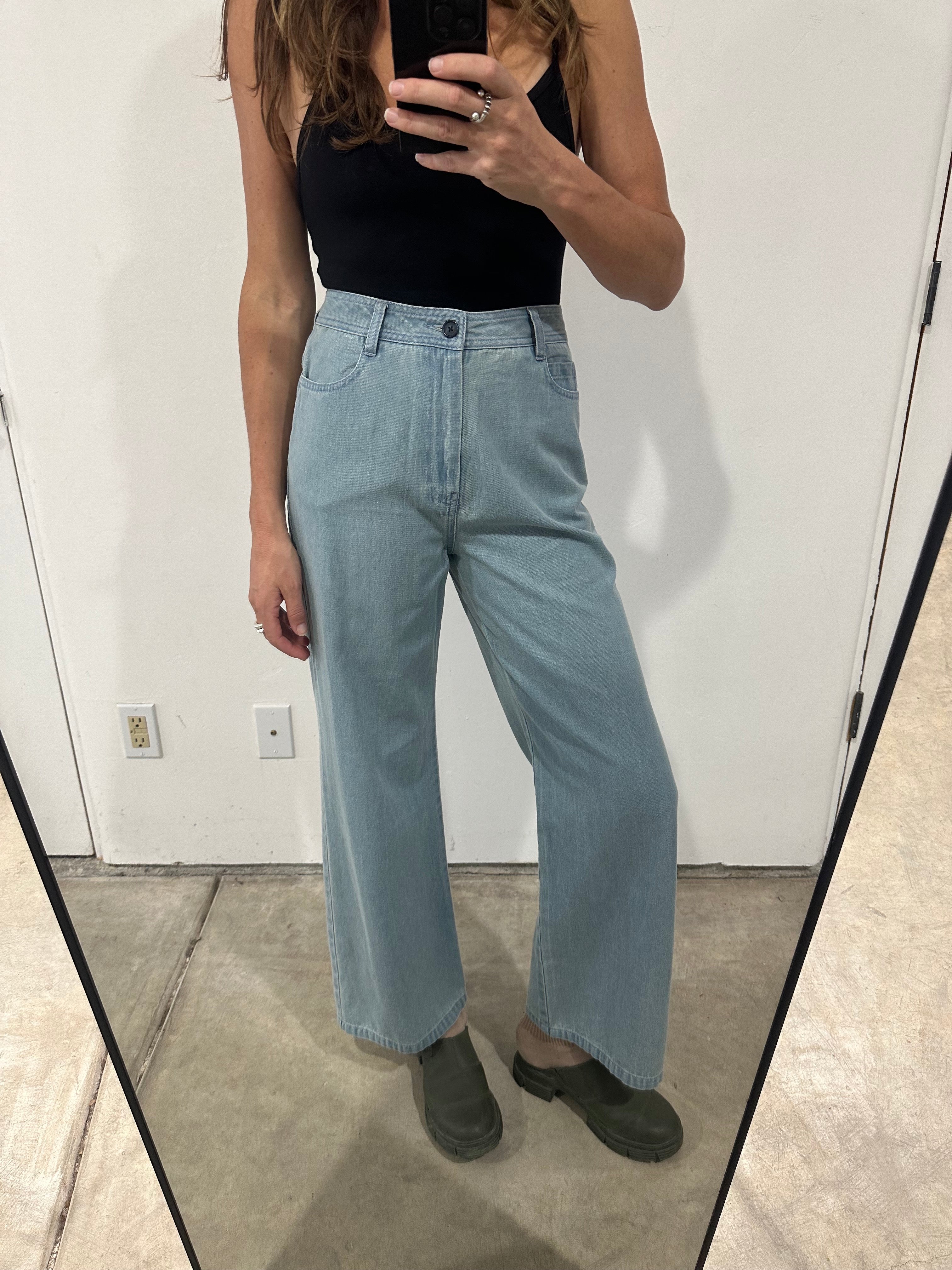 SAMPLE - FITTED PANT - OLIVE/BROWN CORDUROY