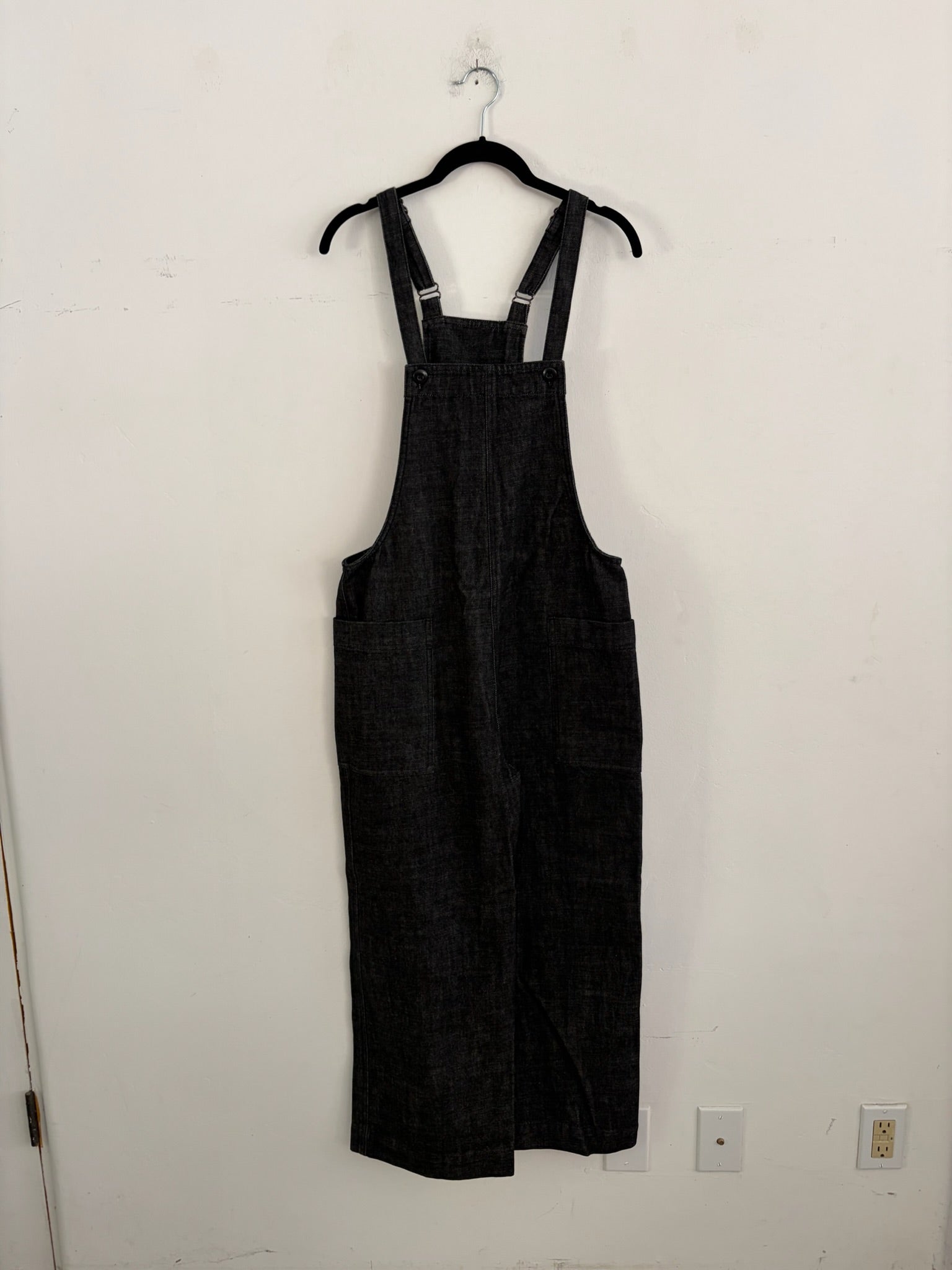 SAMPLE - OVERALL JUMPER - THICK BLACK DENIM