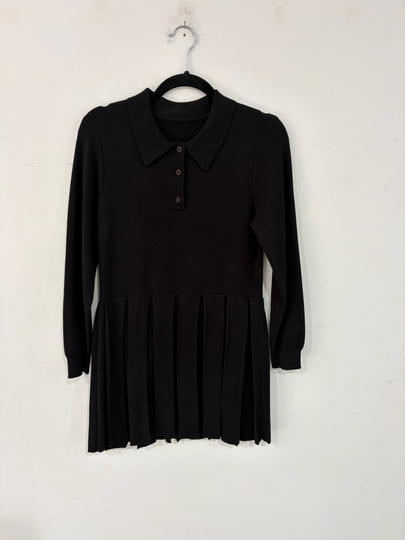 SAMPLE - POLO DRESS - BLACK