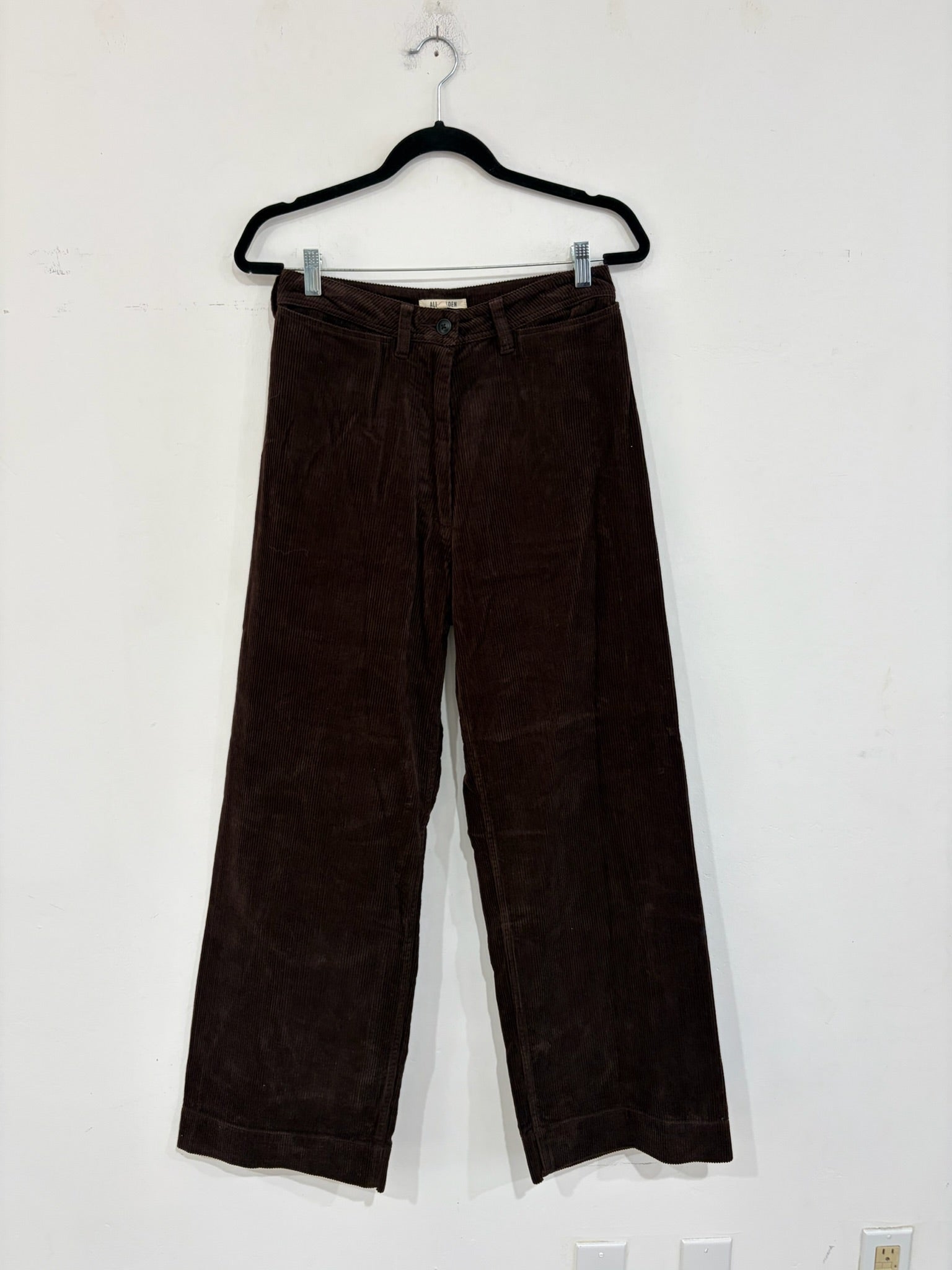 SAMPLE - SAILOR PANT - CHOCOLATE CORDUROY