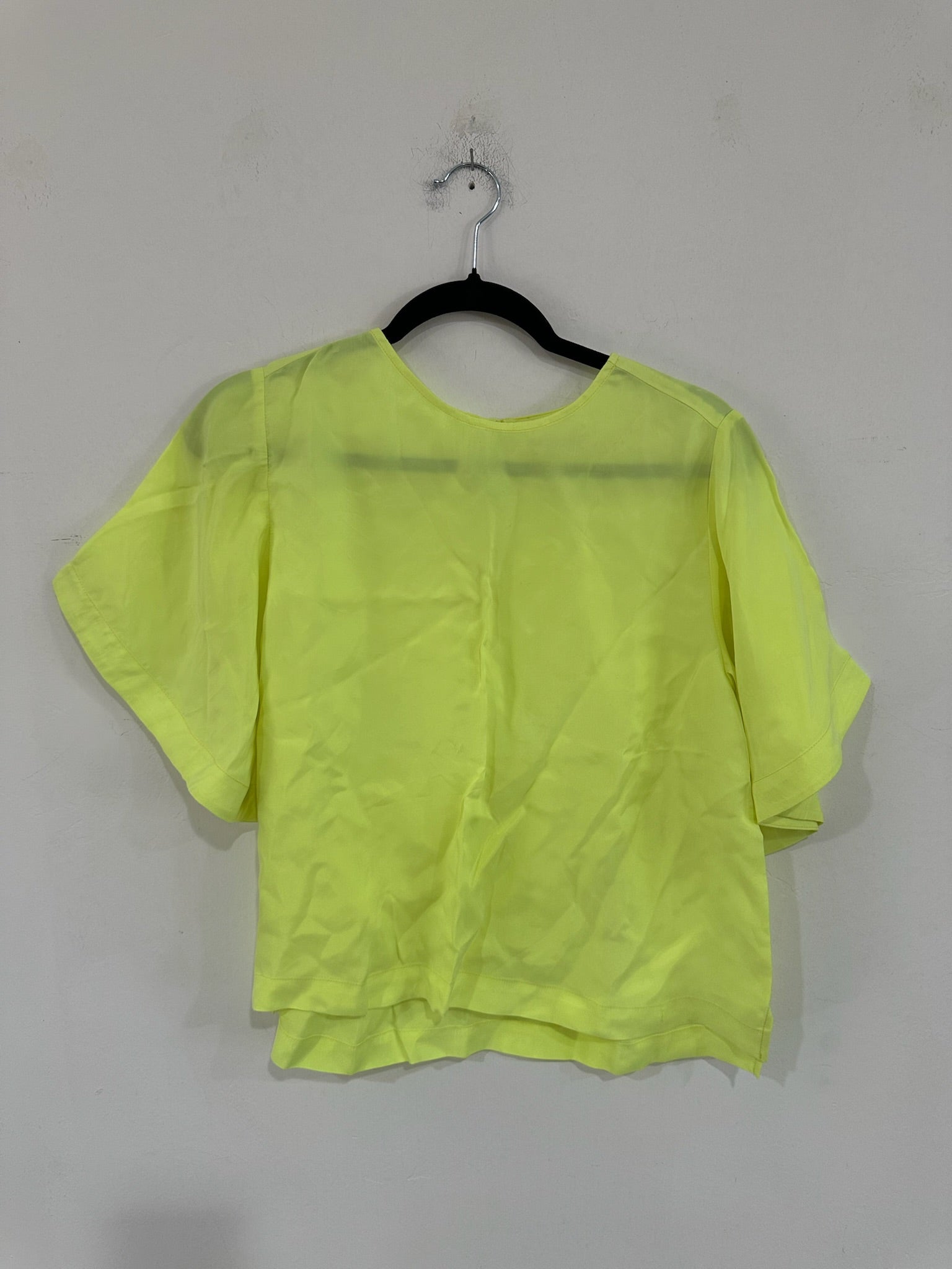 SAMPLE - WOVEN T-SHIRT - HIGHLIGHTER
