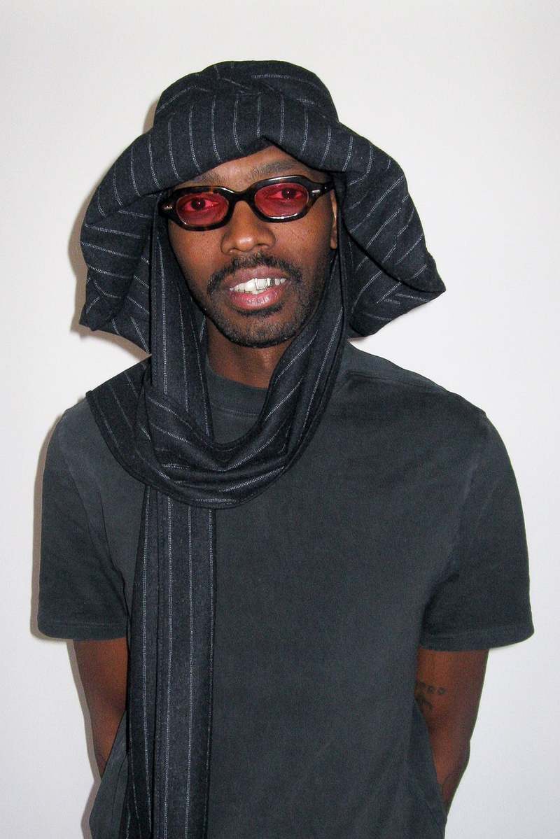 MALA HAT - CHARCOAL PINSTRIPE