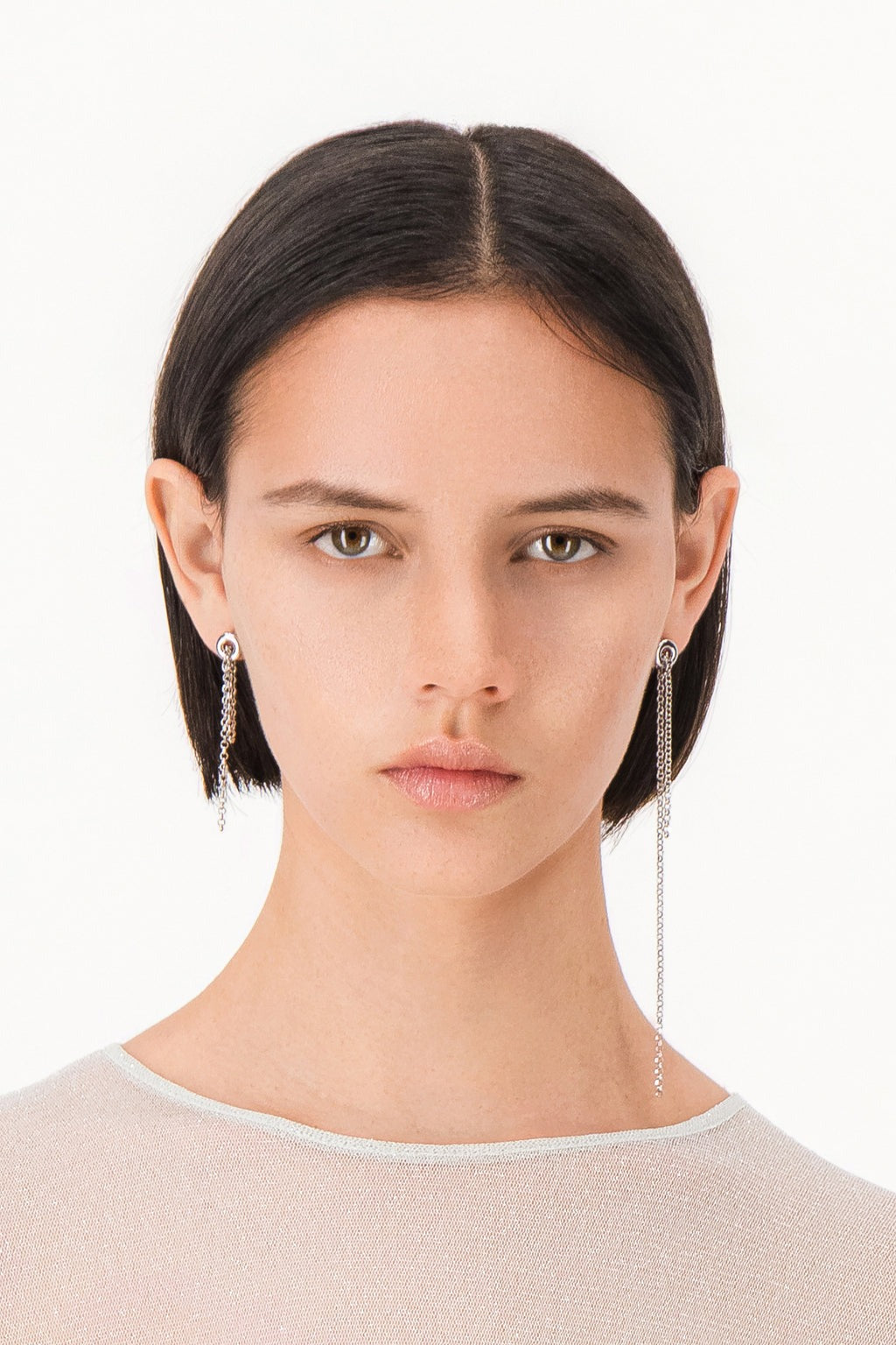 NELSON EARRINGS - PALLADIUM