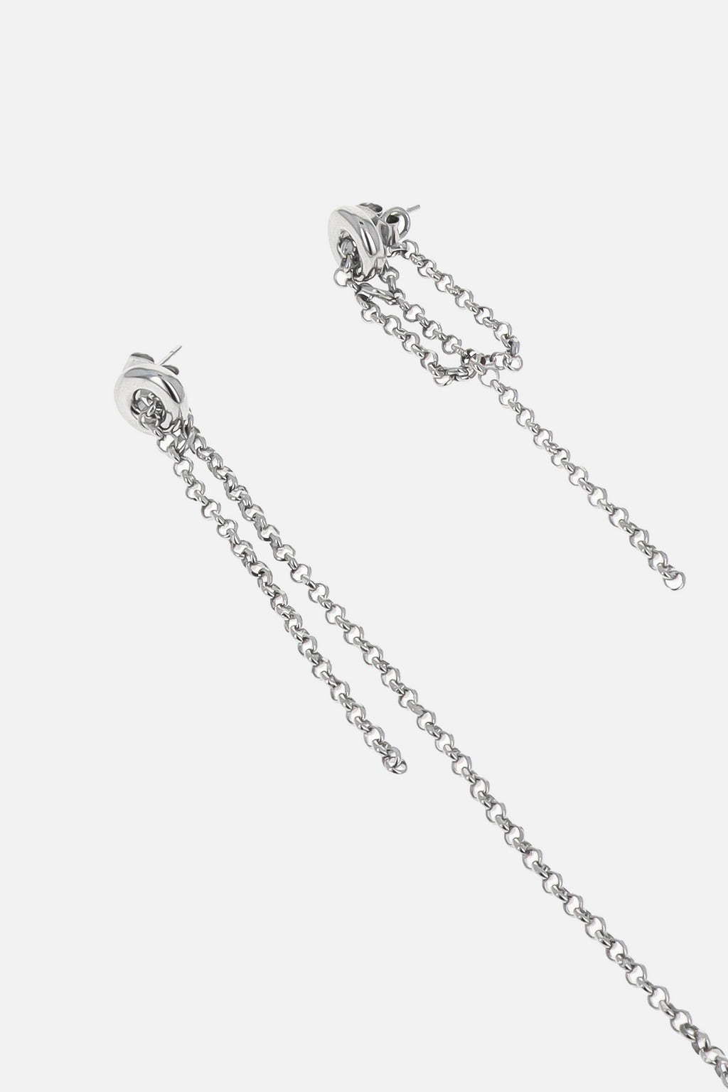 NELSON EARRINGS - PALLADIUM