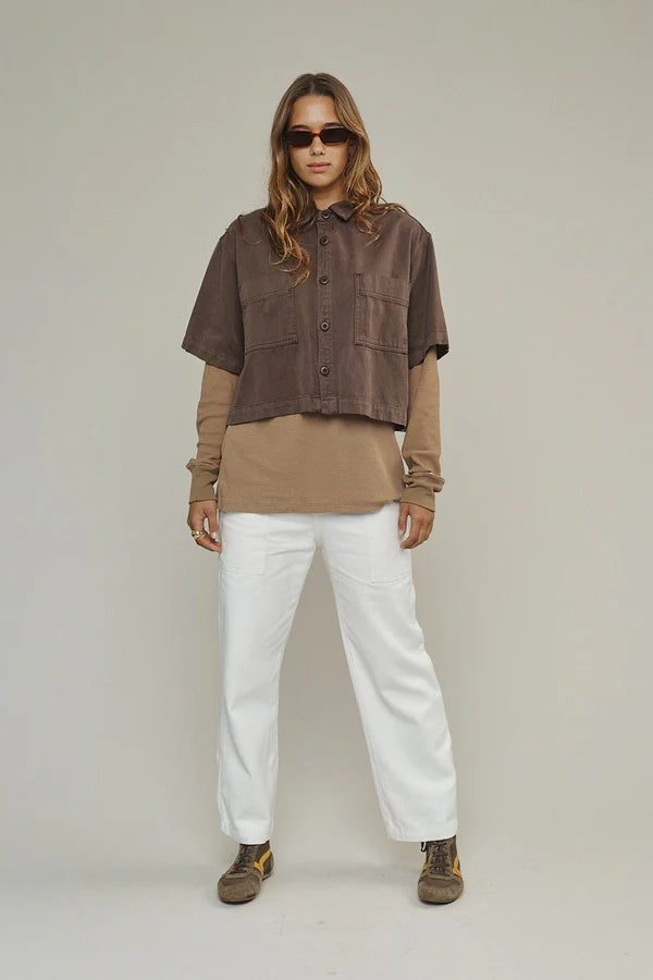 PHINNEY TWILL SHIRT - DEEP INDIGO