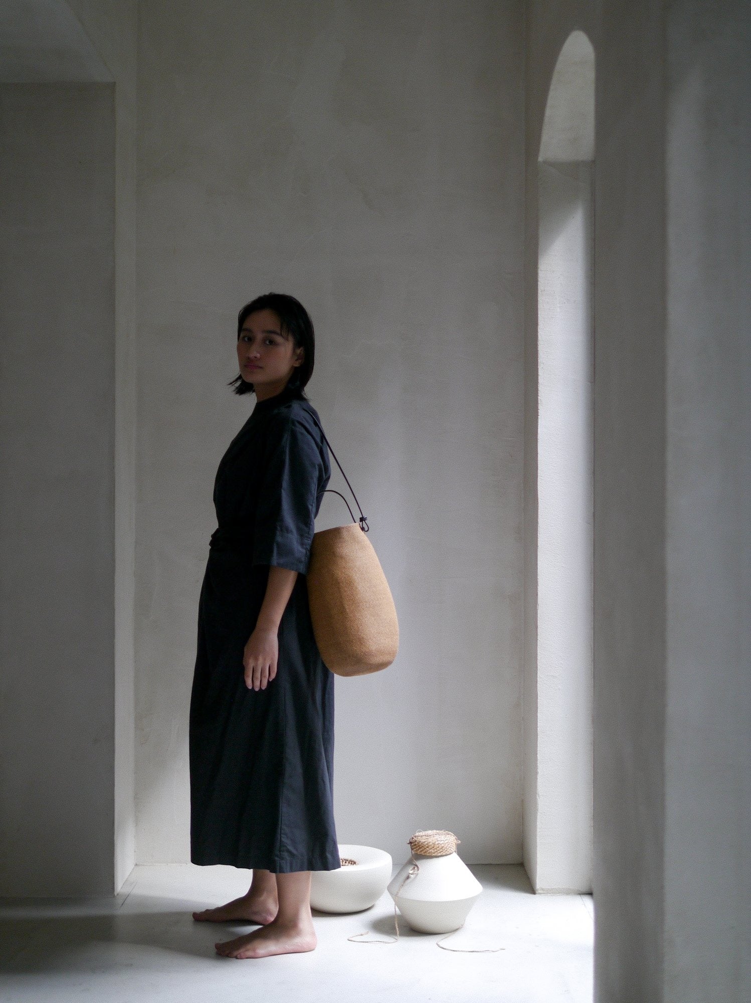 GOURD BUCKET BAG