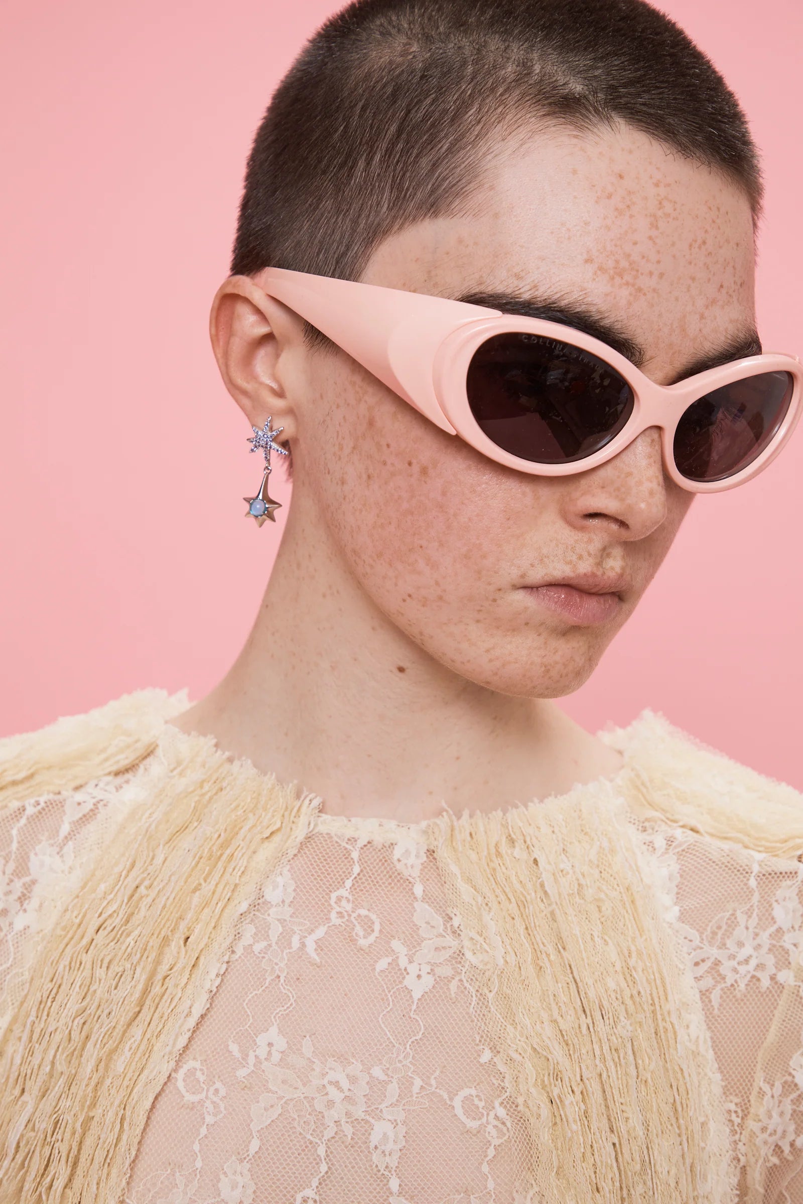 STAR DROP EARRING - VIOLET SKY