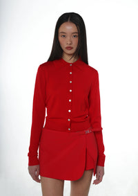 SUMMERS CARDIGAN - RED
