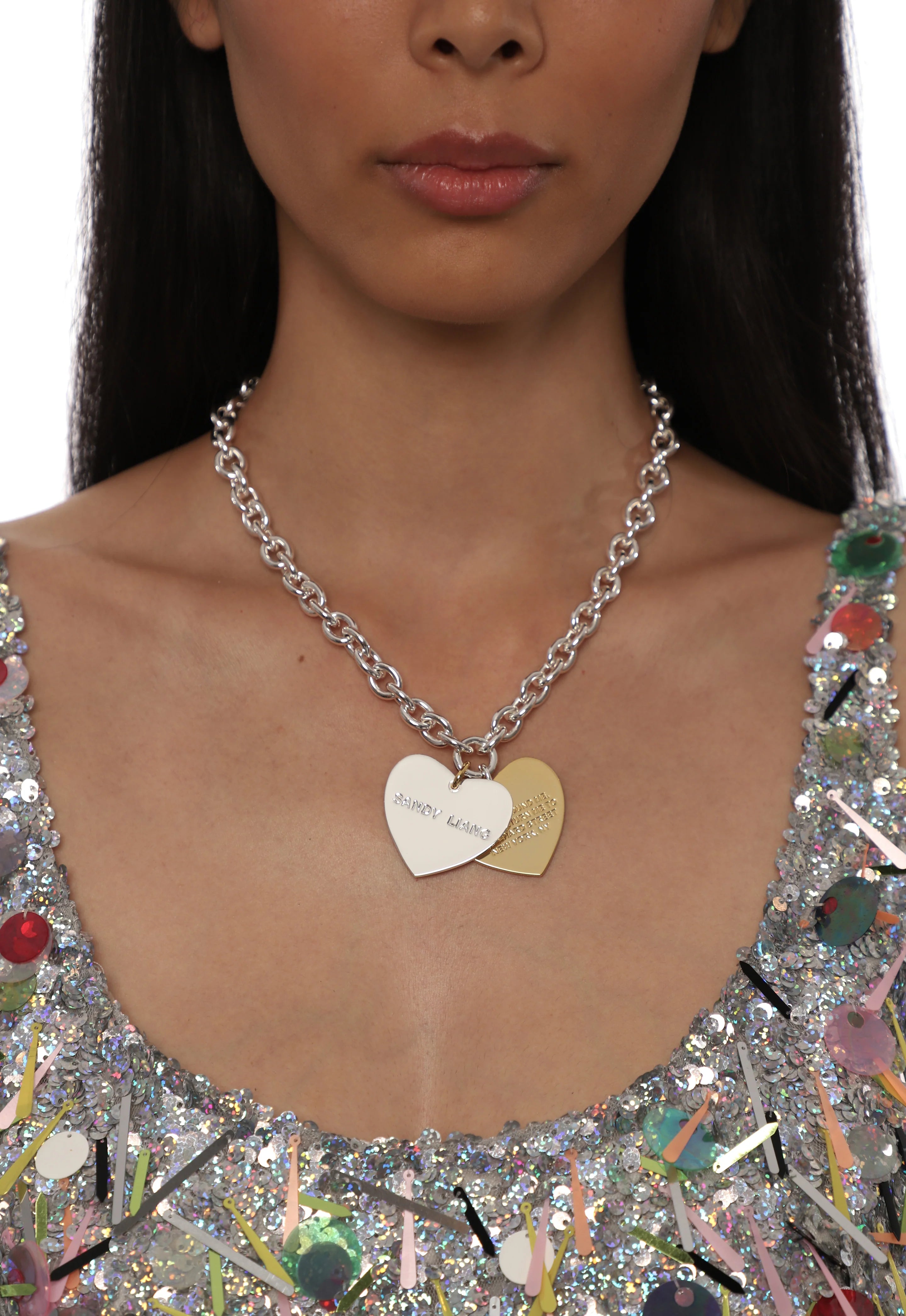 FOUND PENDANT NECKLACE - MULTI
