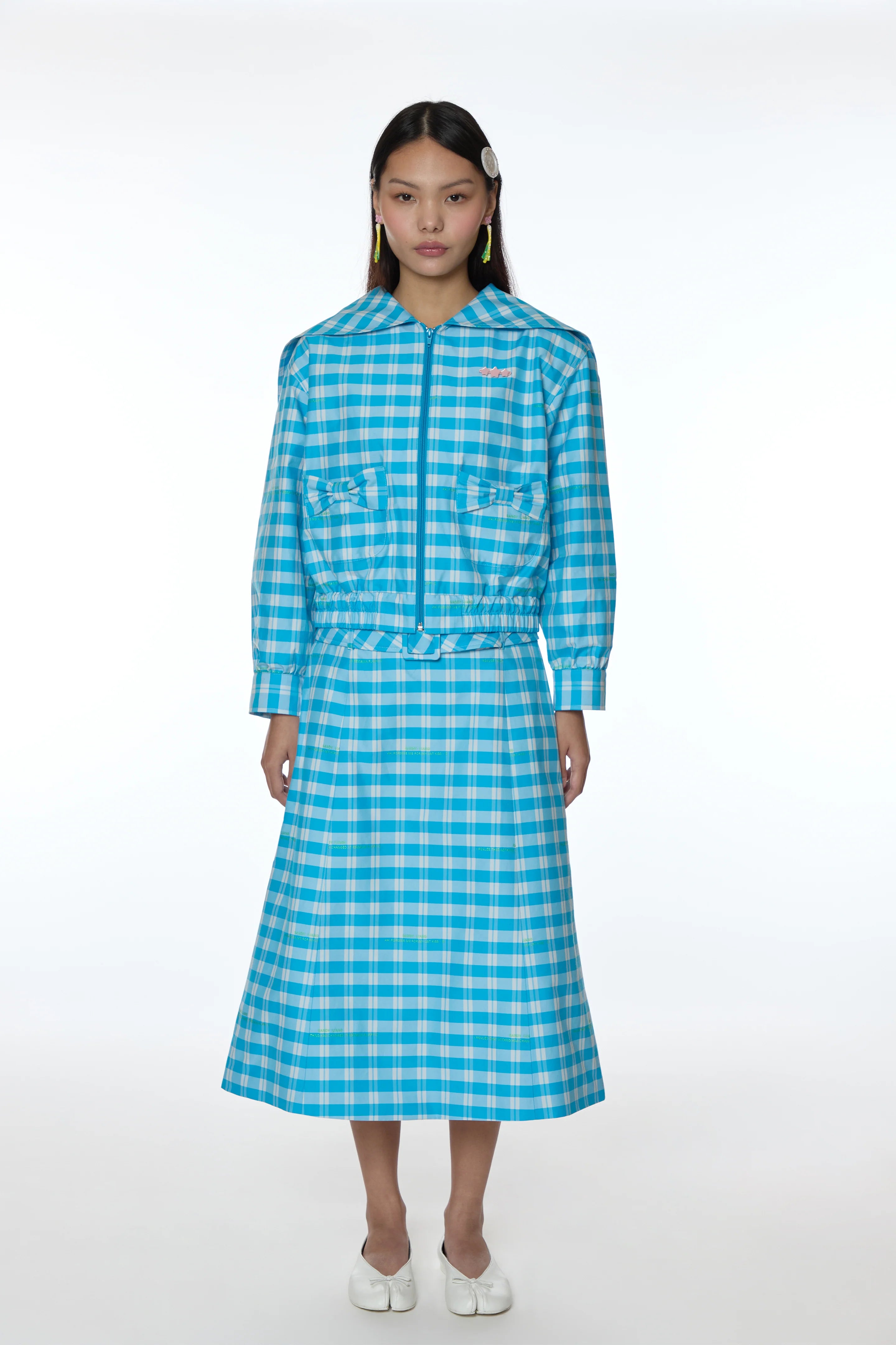 FARRO JACKET - BLUE MULTI