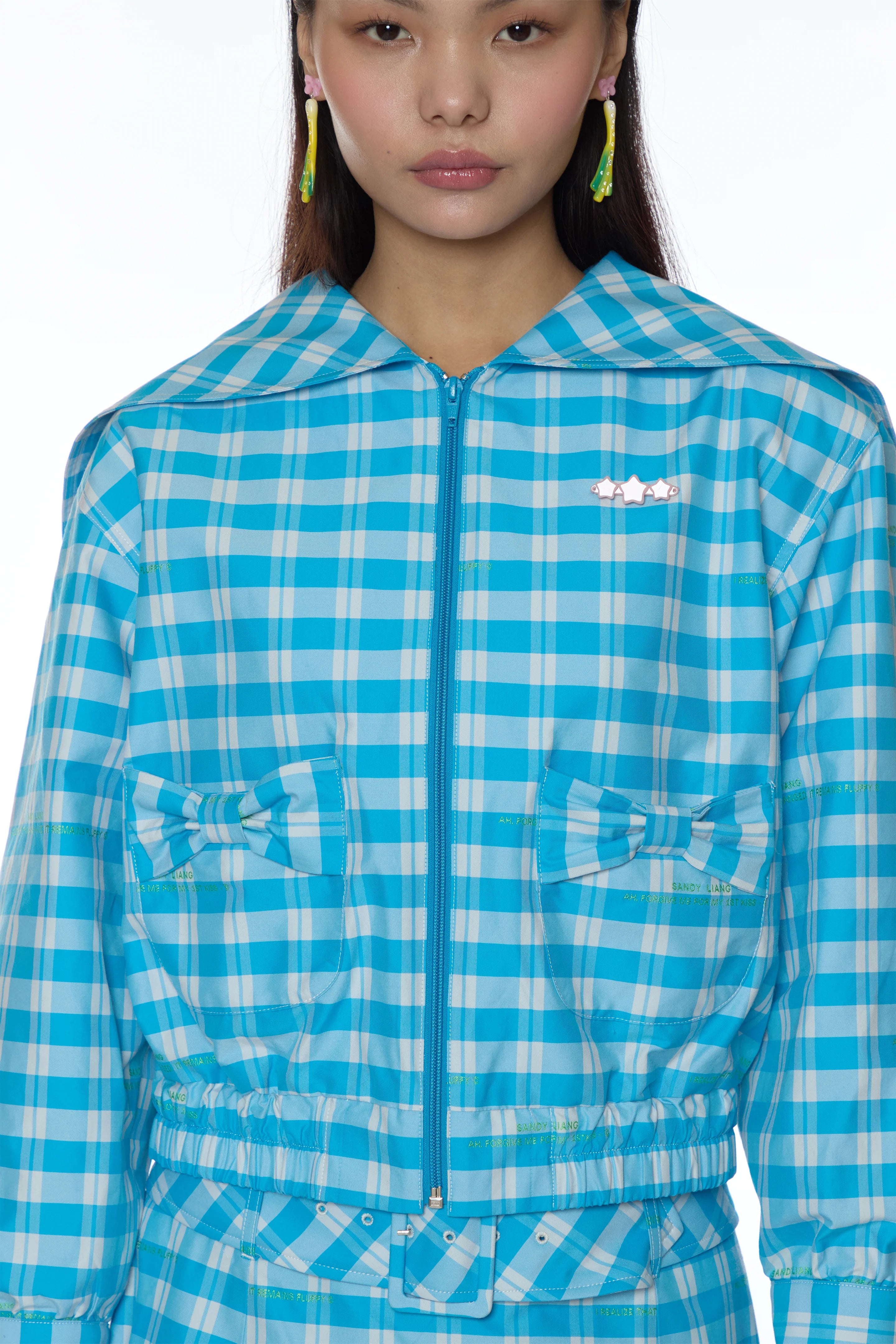 FARRO JACKET - BLUE MULTI