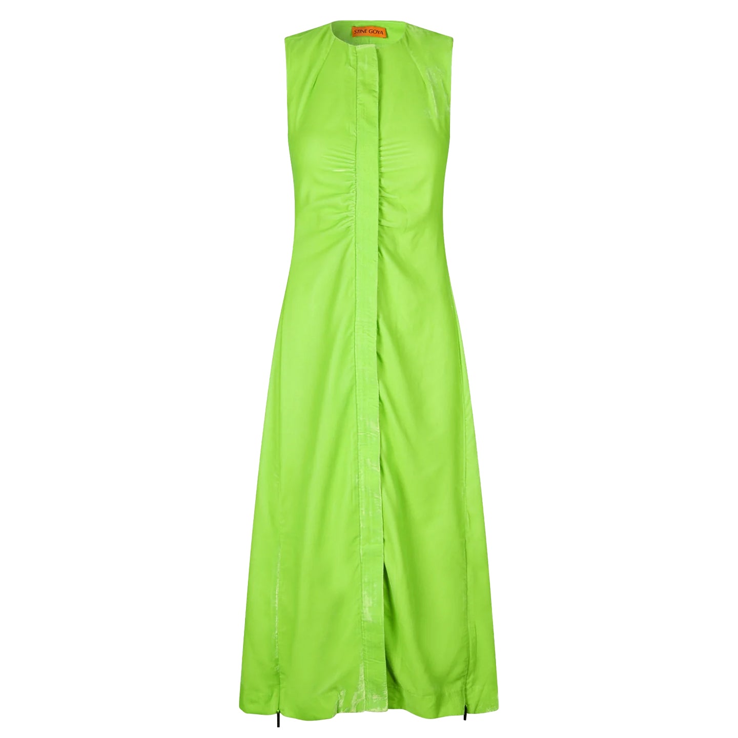 slim fit dress slacks Neon Green Straps Tight Homecoming Dress with Tassel – FancyVestido