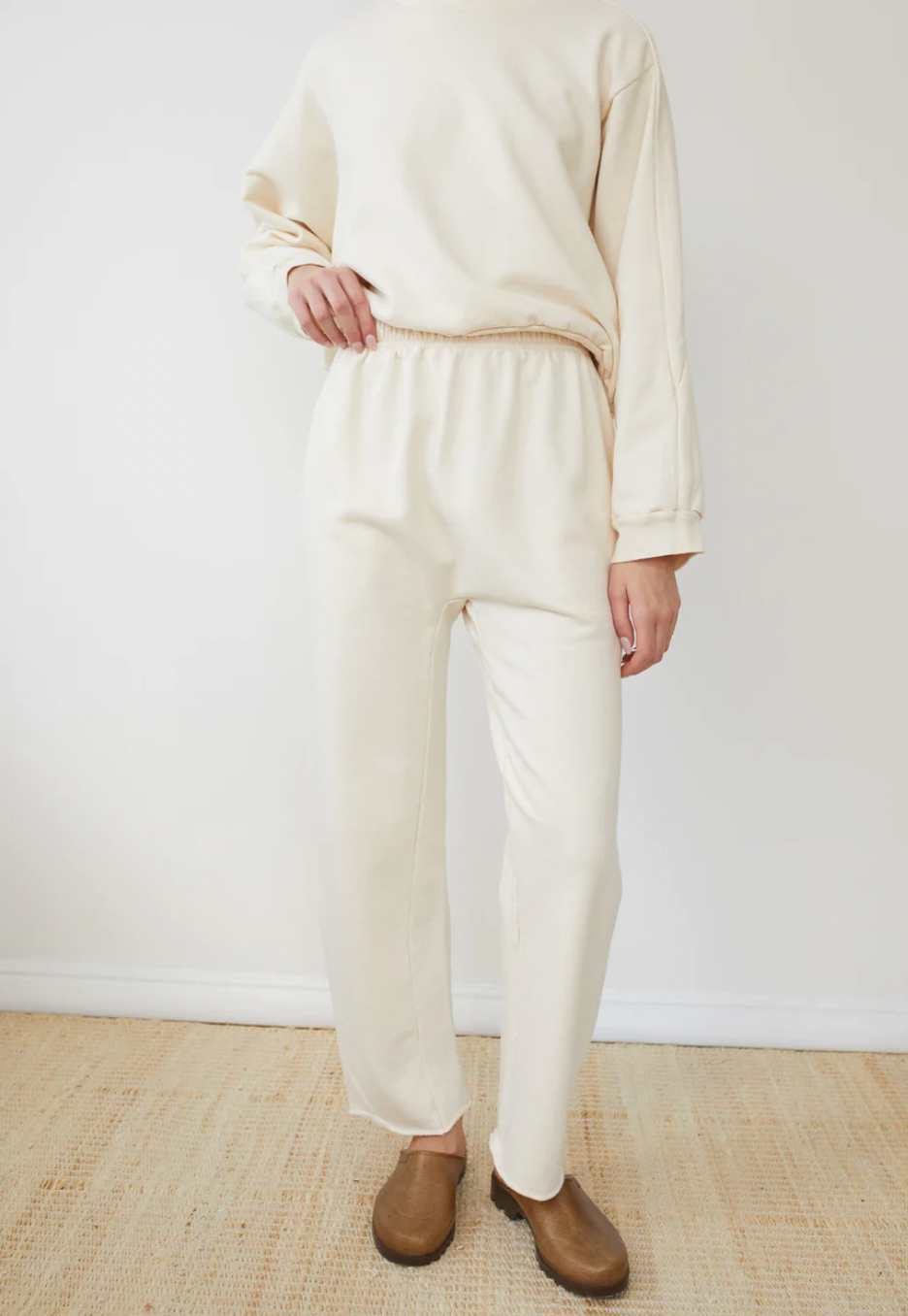 WINTER EASY SWEATPANT - NATURAL