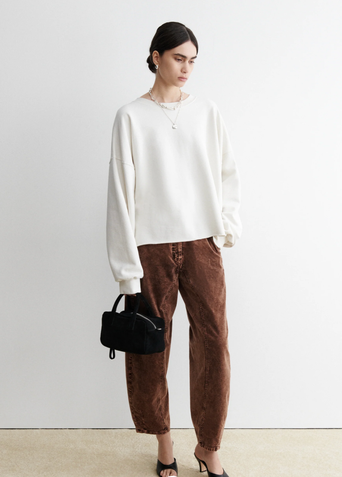 FONDER SWEATSHIRT - DIRTY WHITE