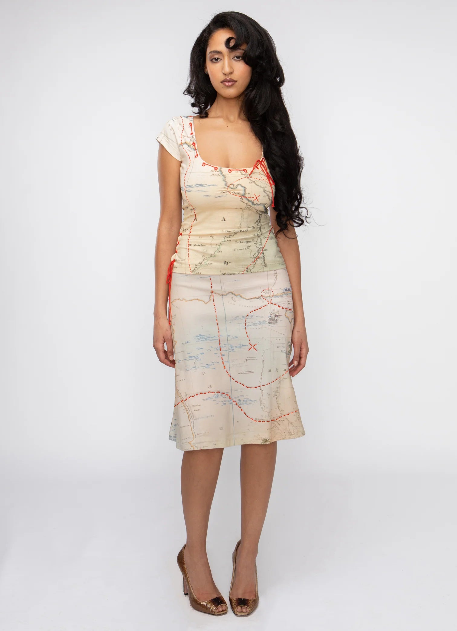 CORA SKIRT - TREASURE HUNT
