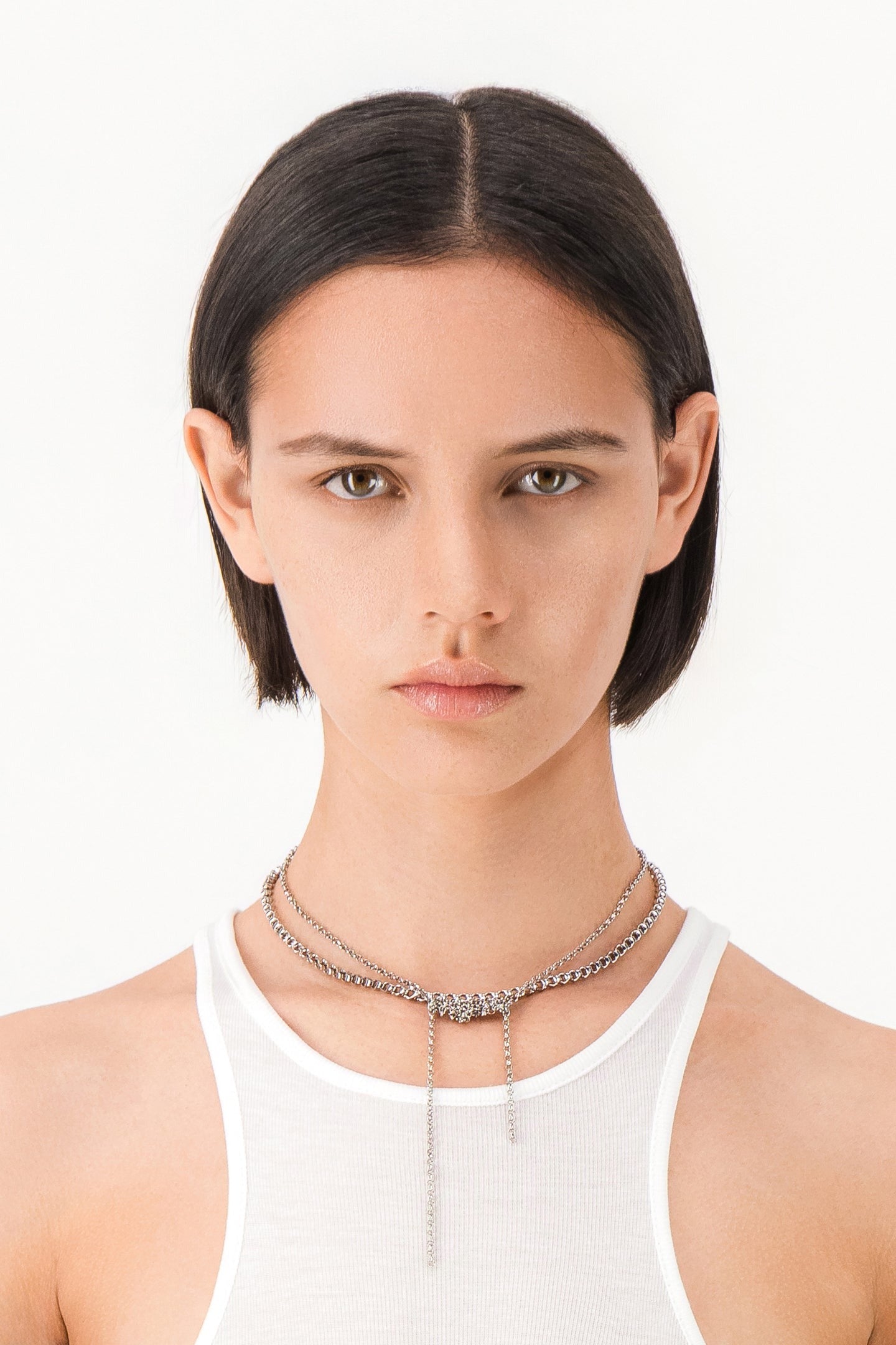 VERA NECKLACE - PALLADIUM