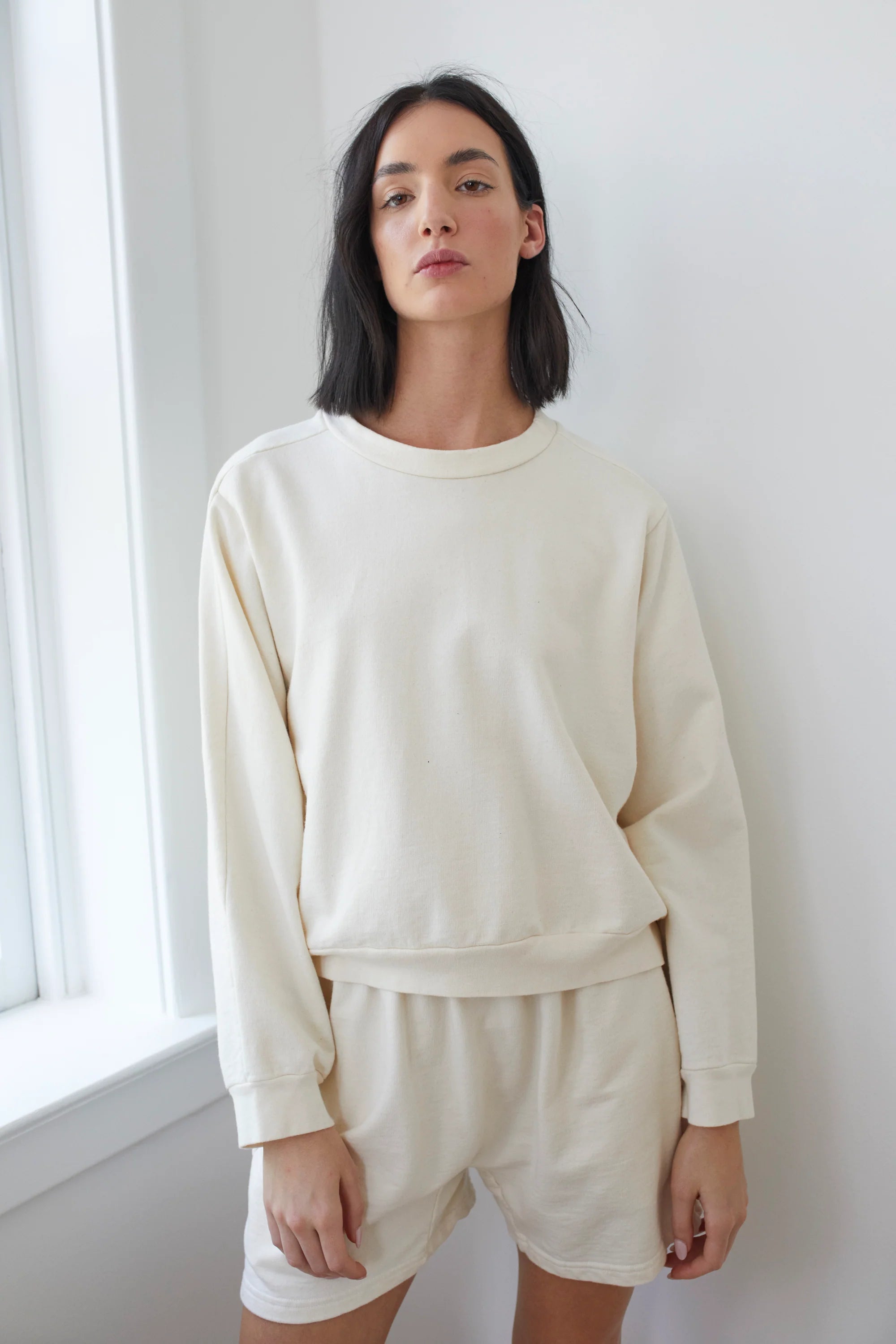 EASY SUMMER SWEATSHIRT - NATURAL
