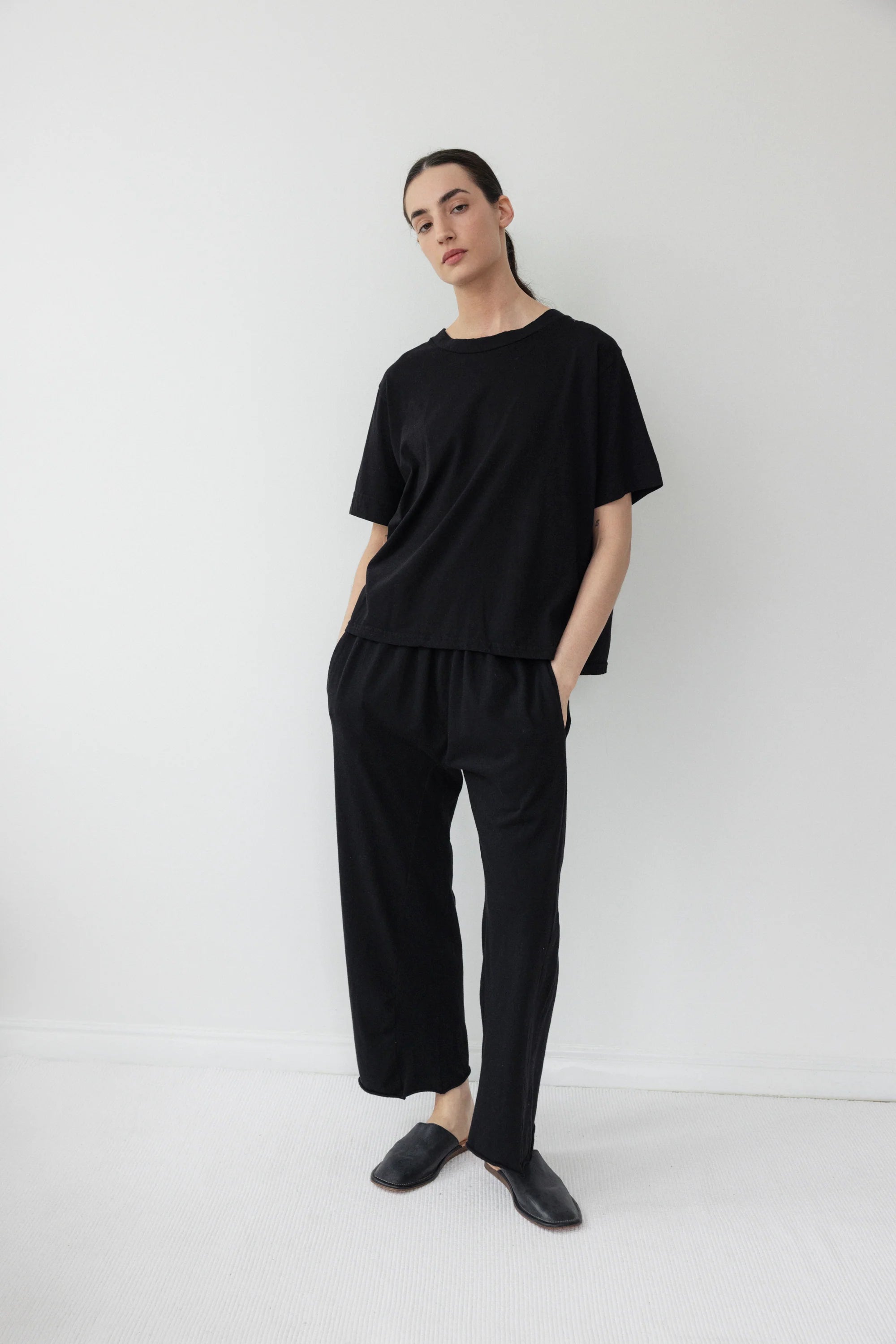 BOX TEE - BLACK