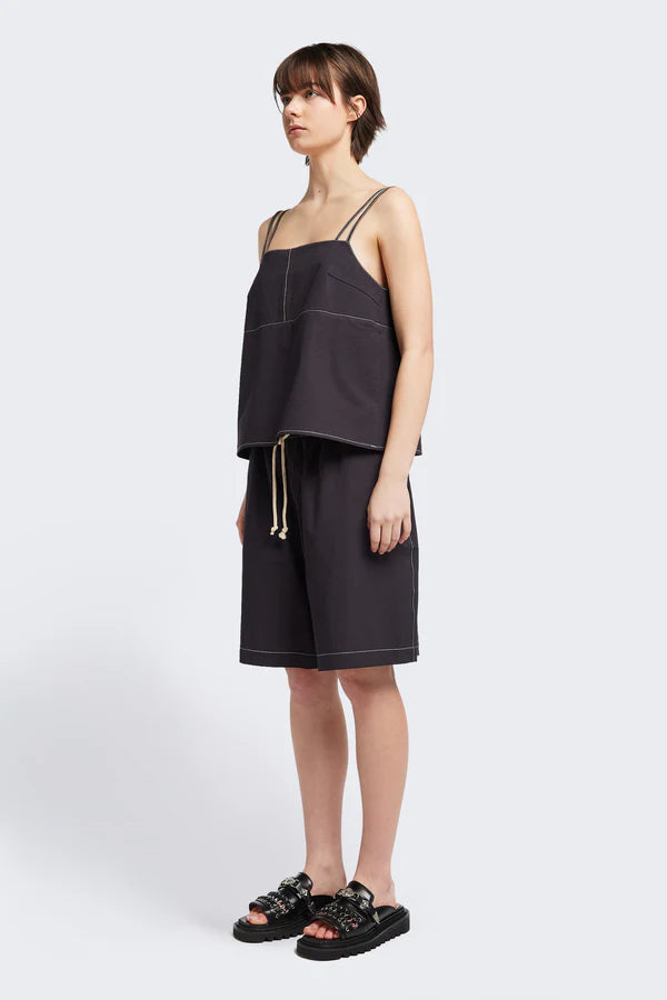 AFTER STRAP TANK - BLACK