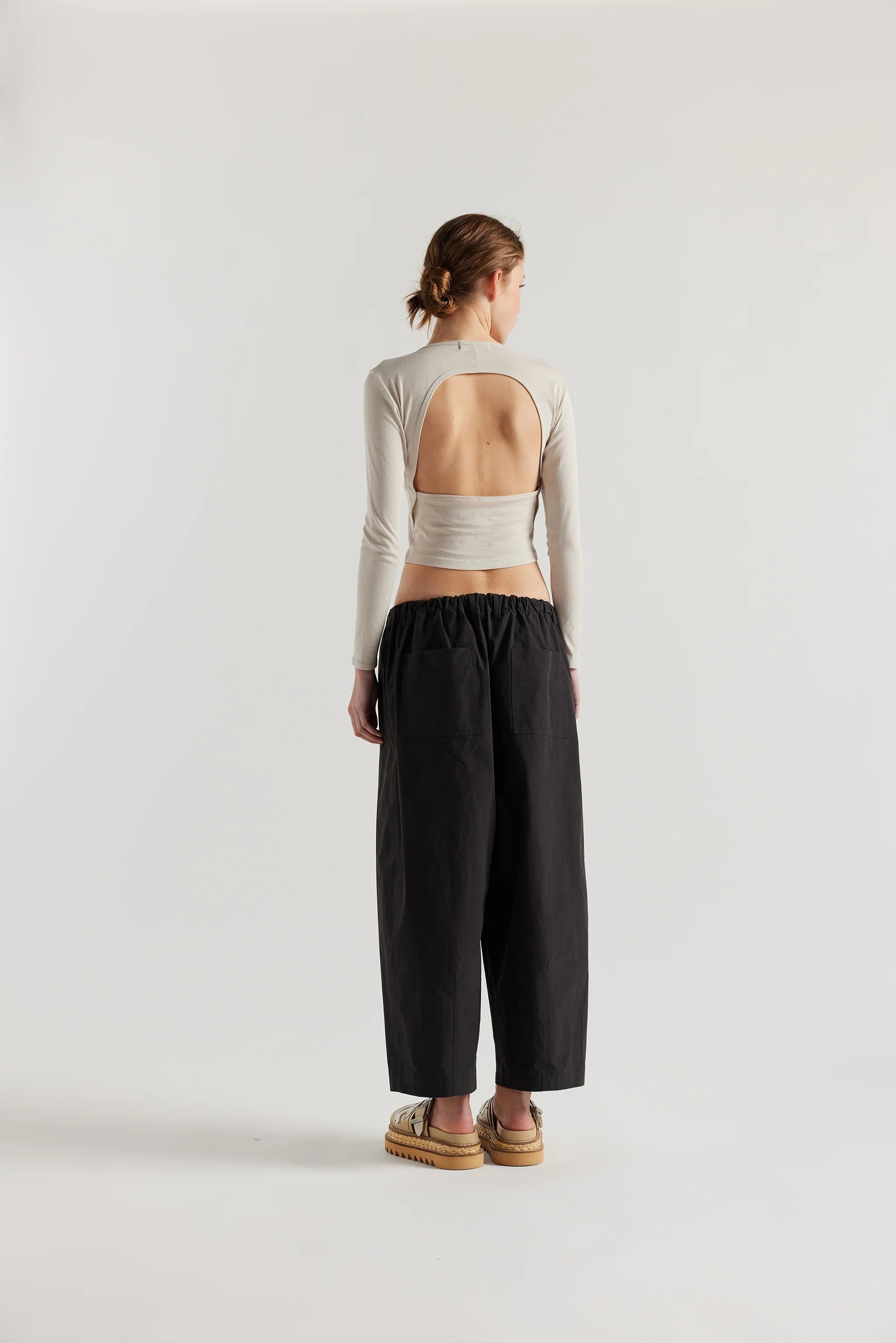 MIST BALLET TOP - BONE