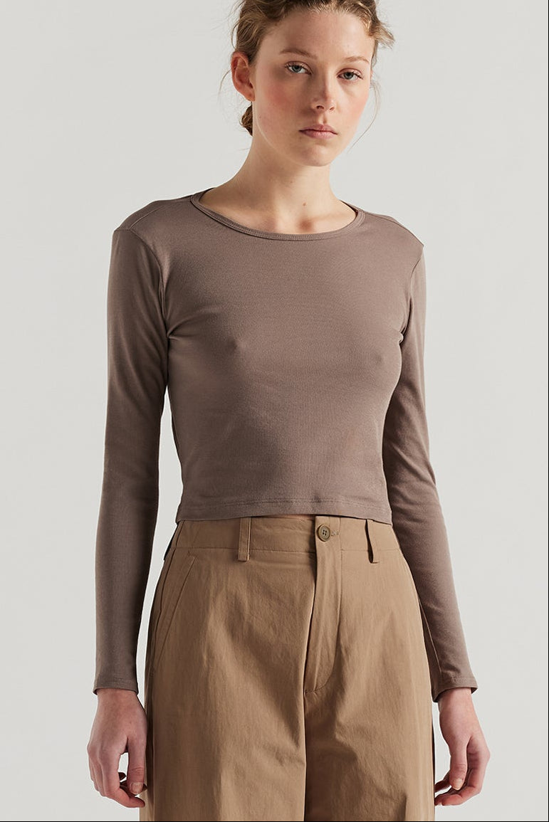 MIST BALLET TOP - FAWN