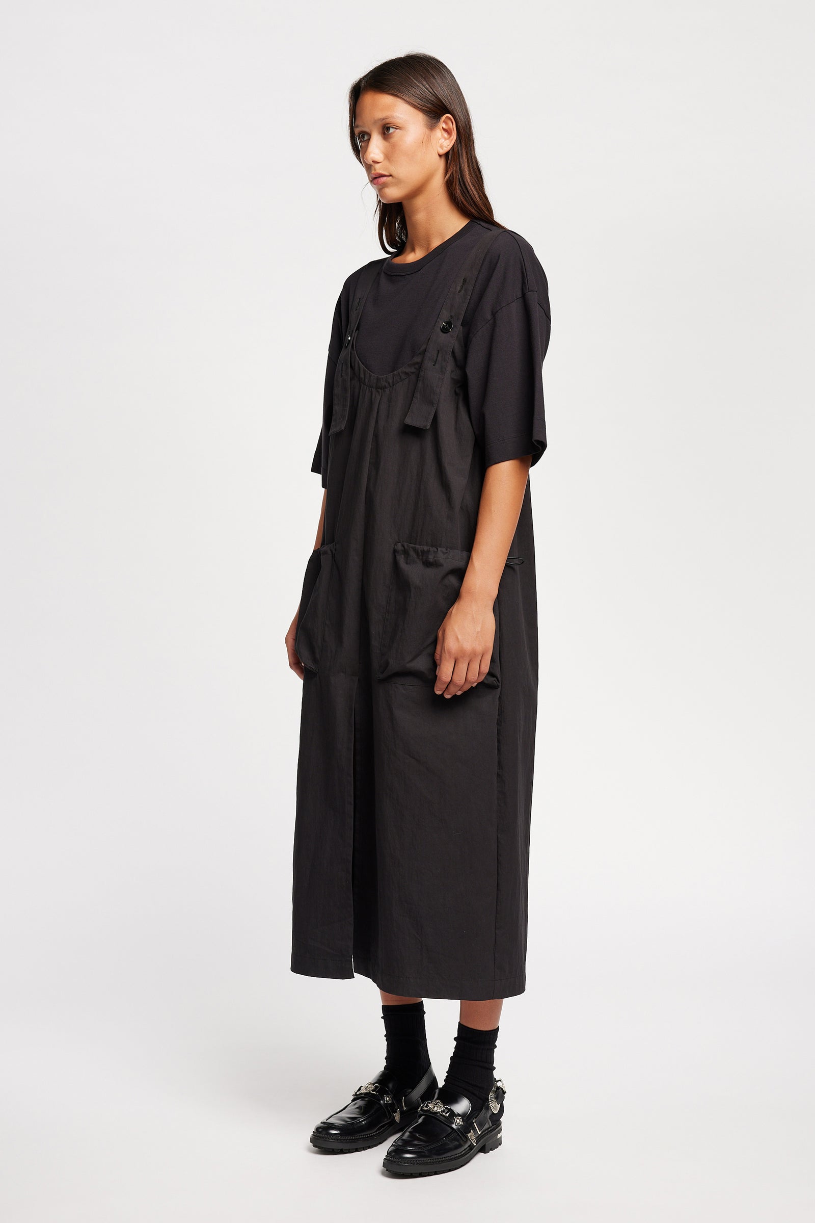 SHORELINE PINAFORE - BLACK