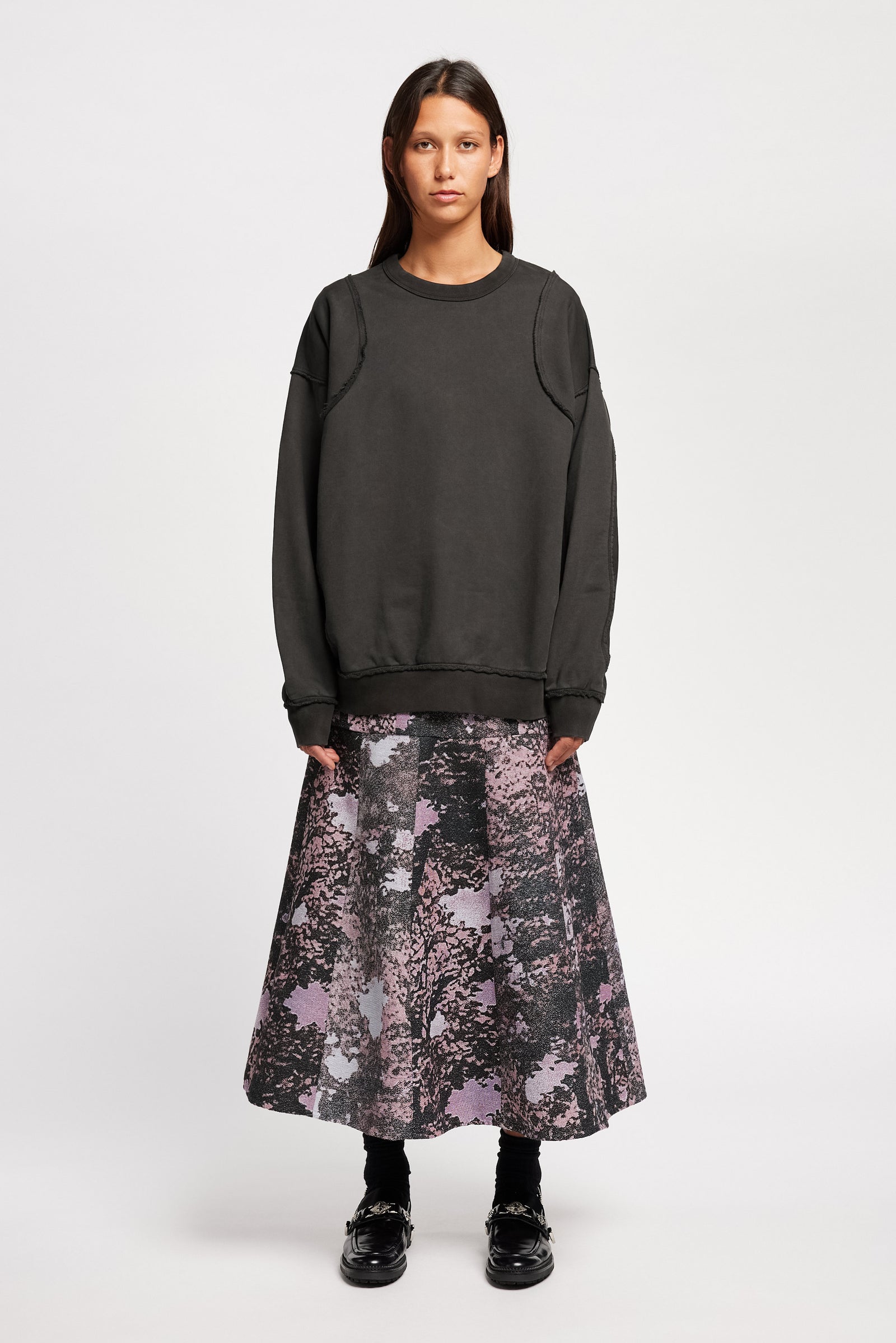 FORMAT UNISEX SWEATSHIRT - JET BLACK