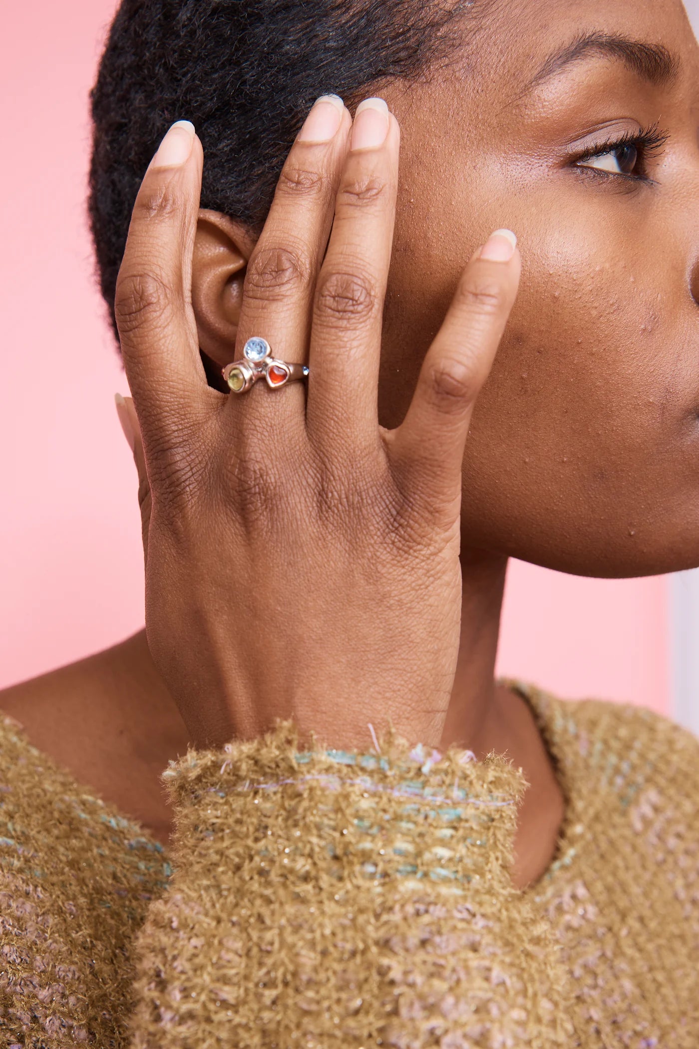 FLORENCE RING - SILVER MULTI