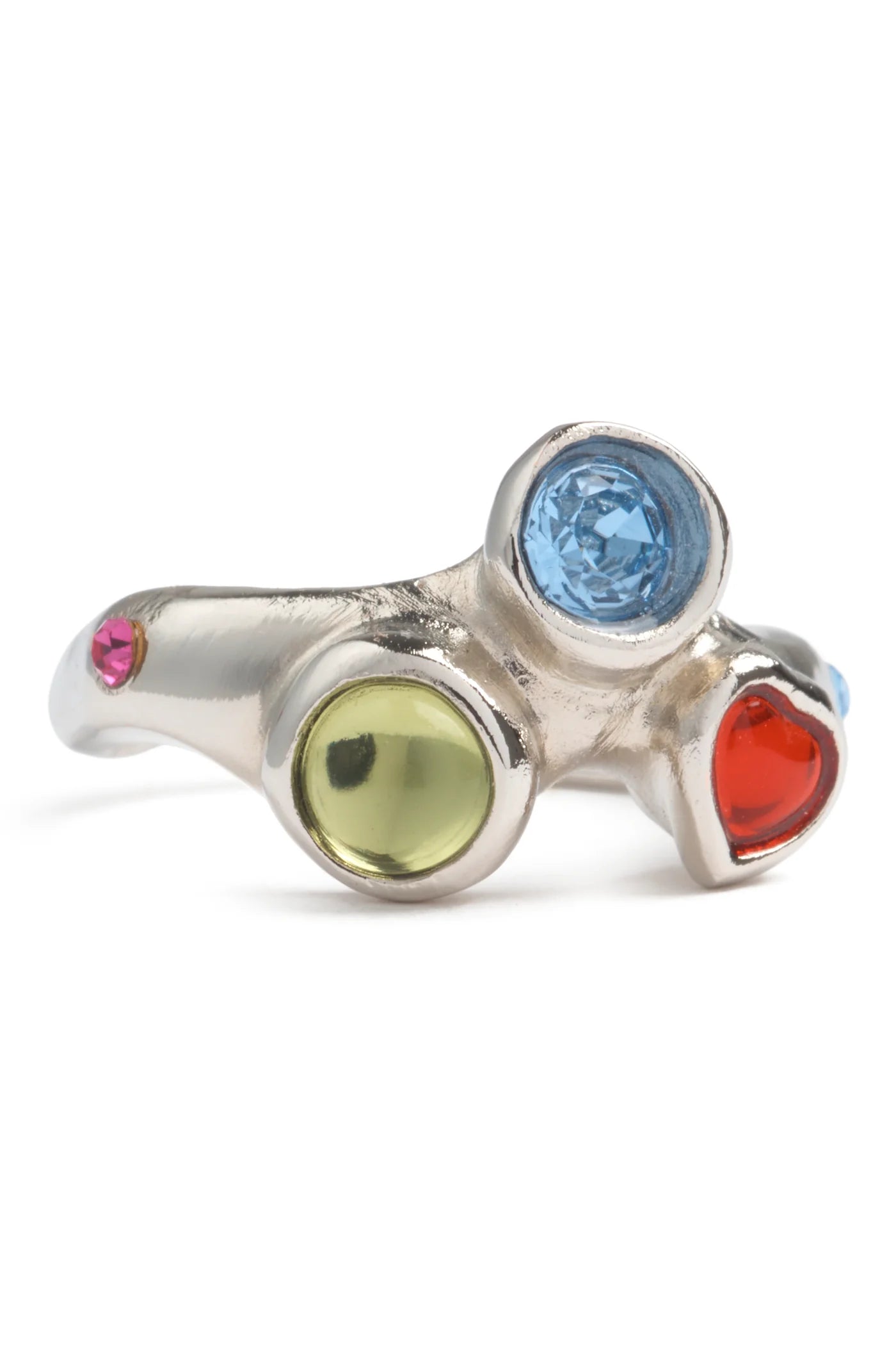 FLORENCE RING - SILVER MULTI