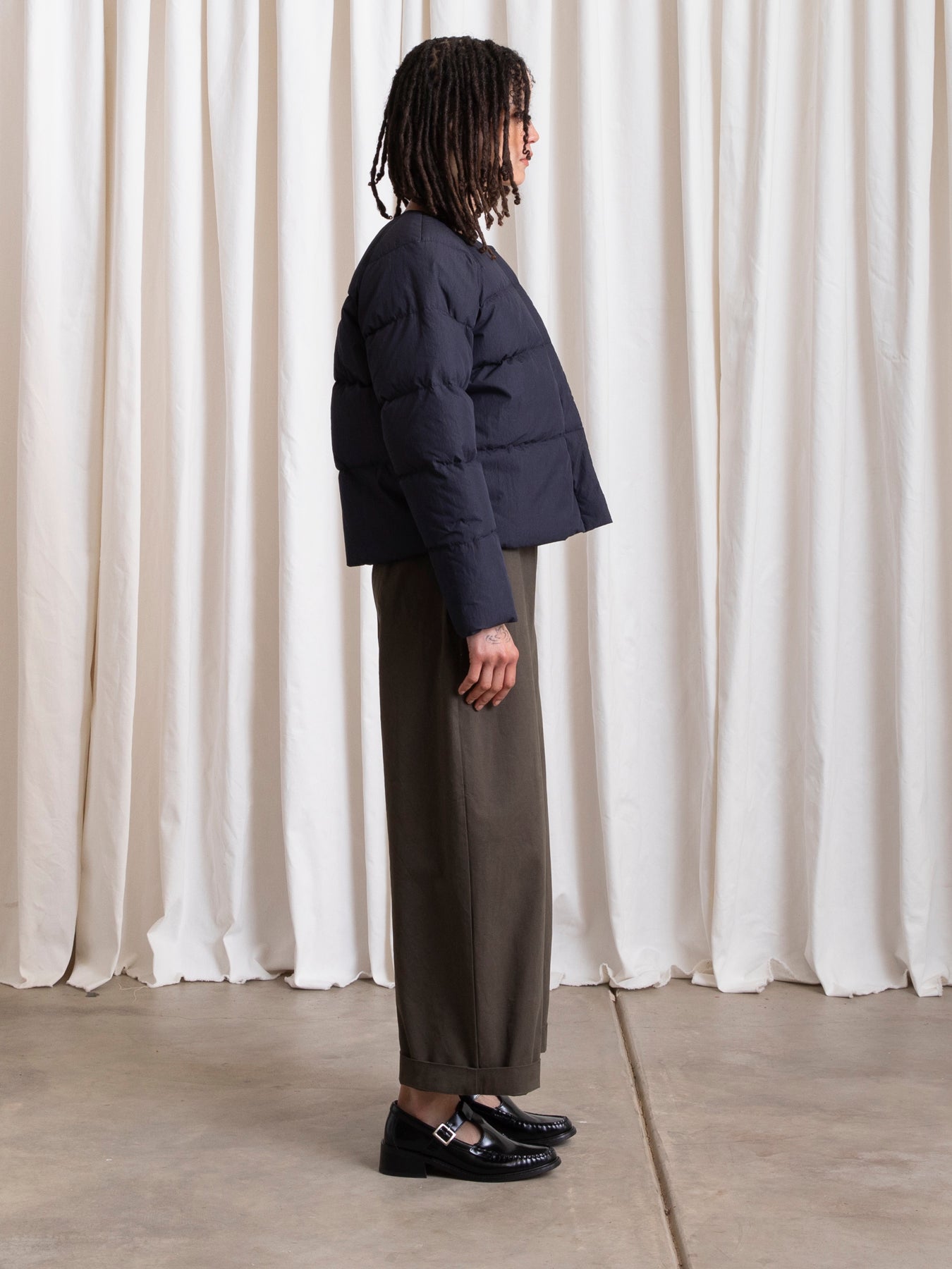 PUFFER JACKET - DEEP NAVY