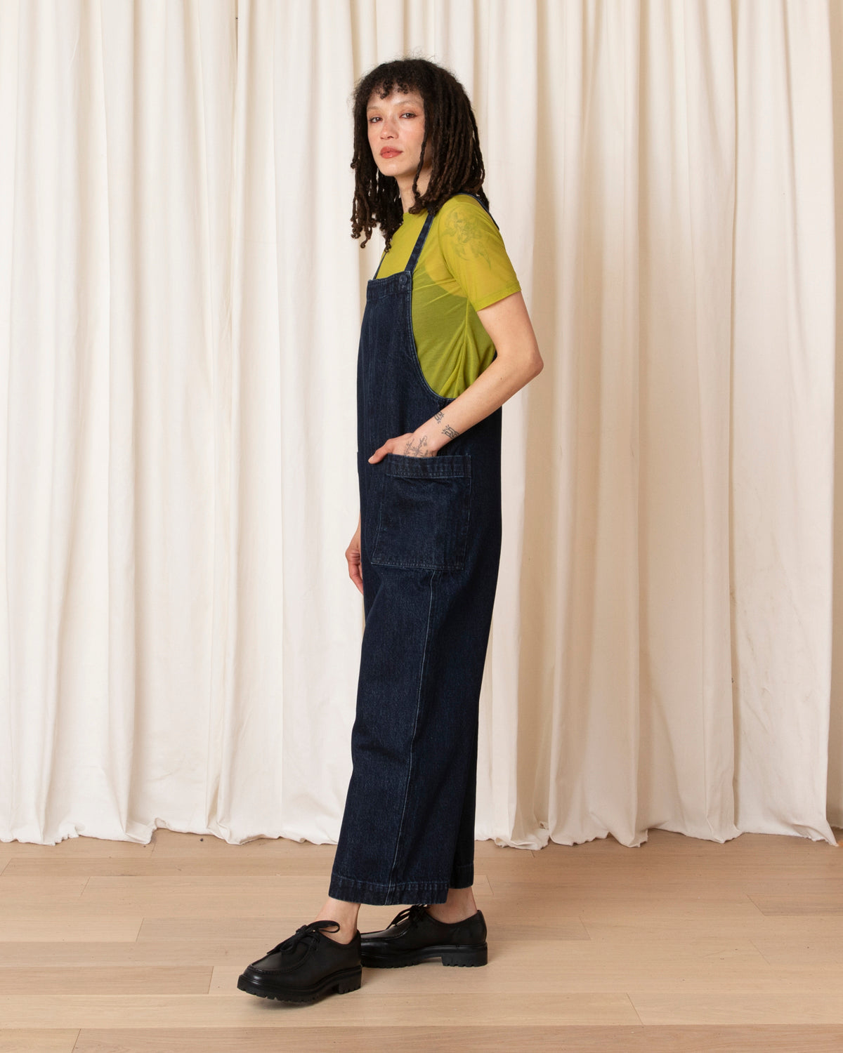 OVERALL JUMPER - NEW DARK DENIM