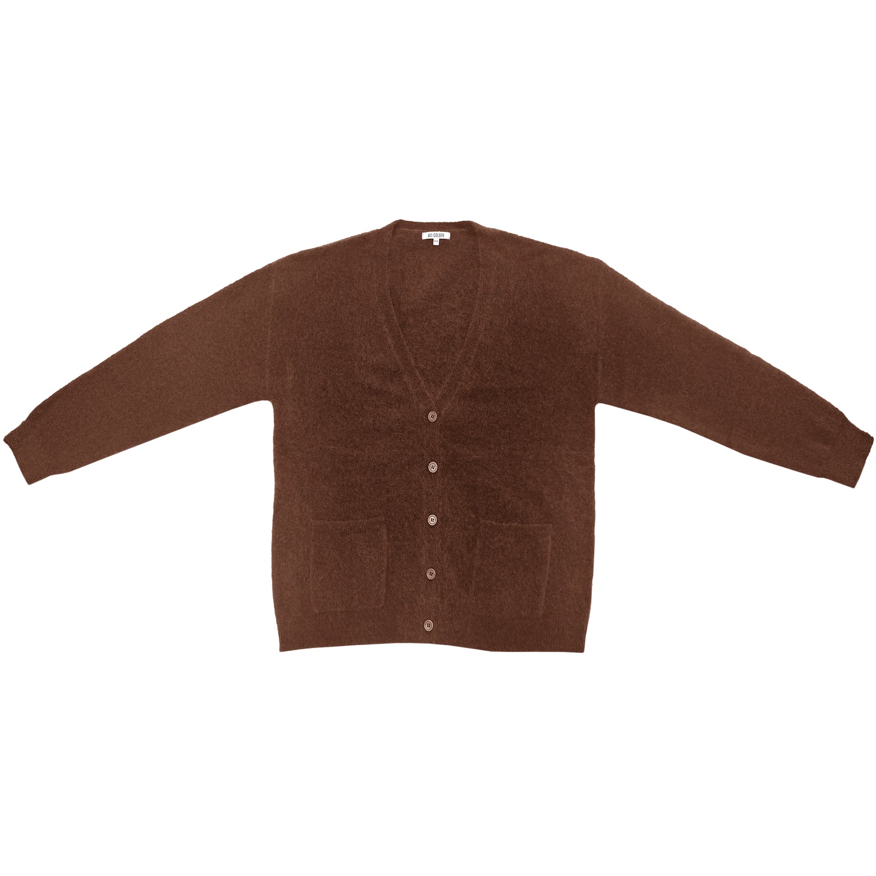 トップス Mohair cardigan COLOR SCHEME MOHAIR CARDIGAN – THE SHOP YOHJI YAMAMOTO